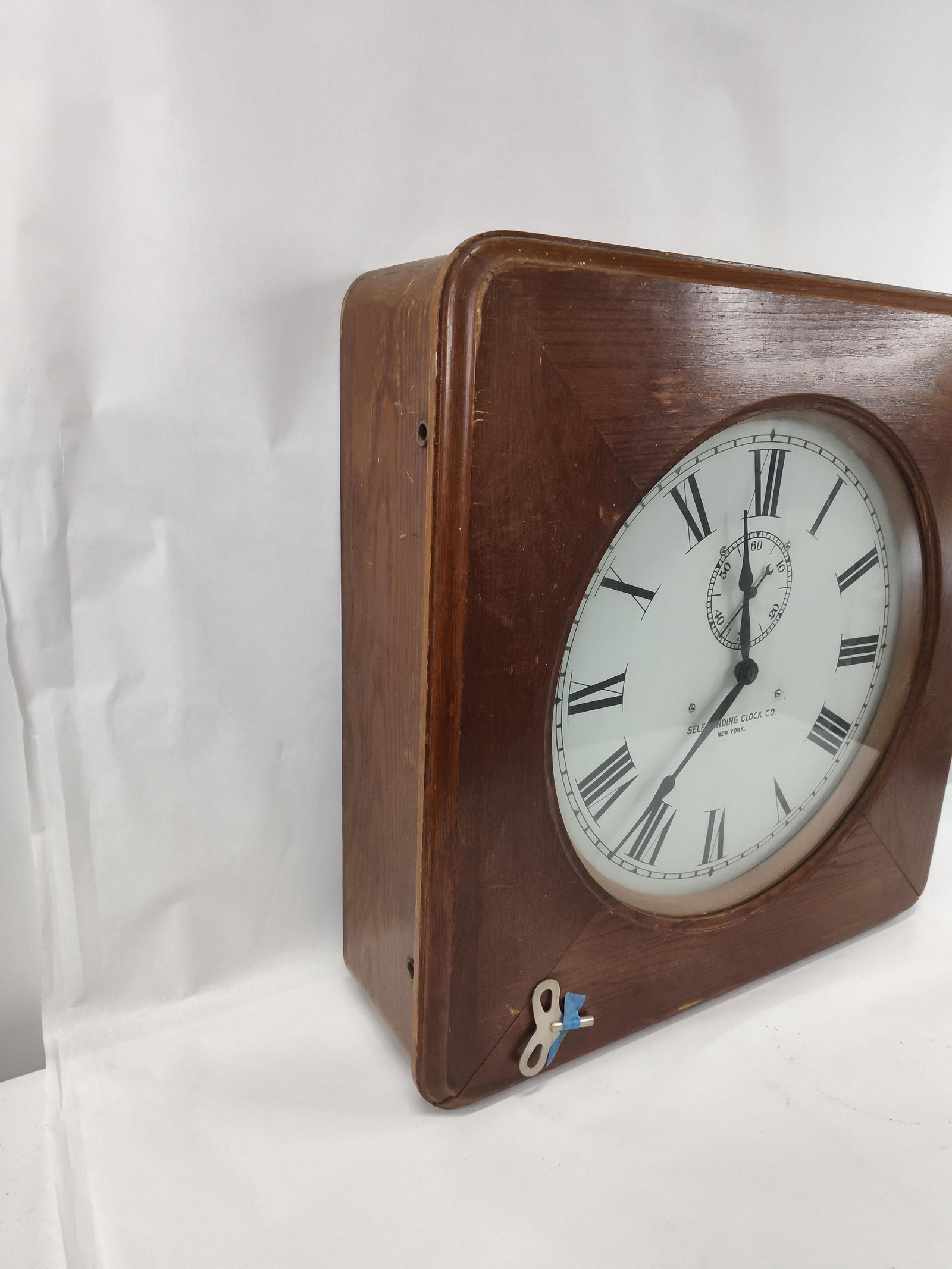 Self Winding Clock Co. Wood Wall Clock - 4
