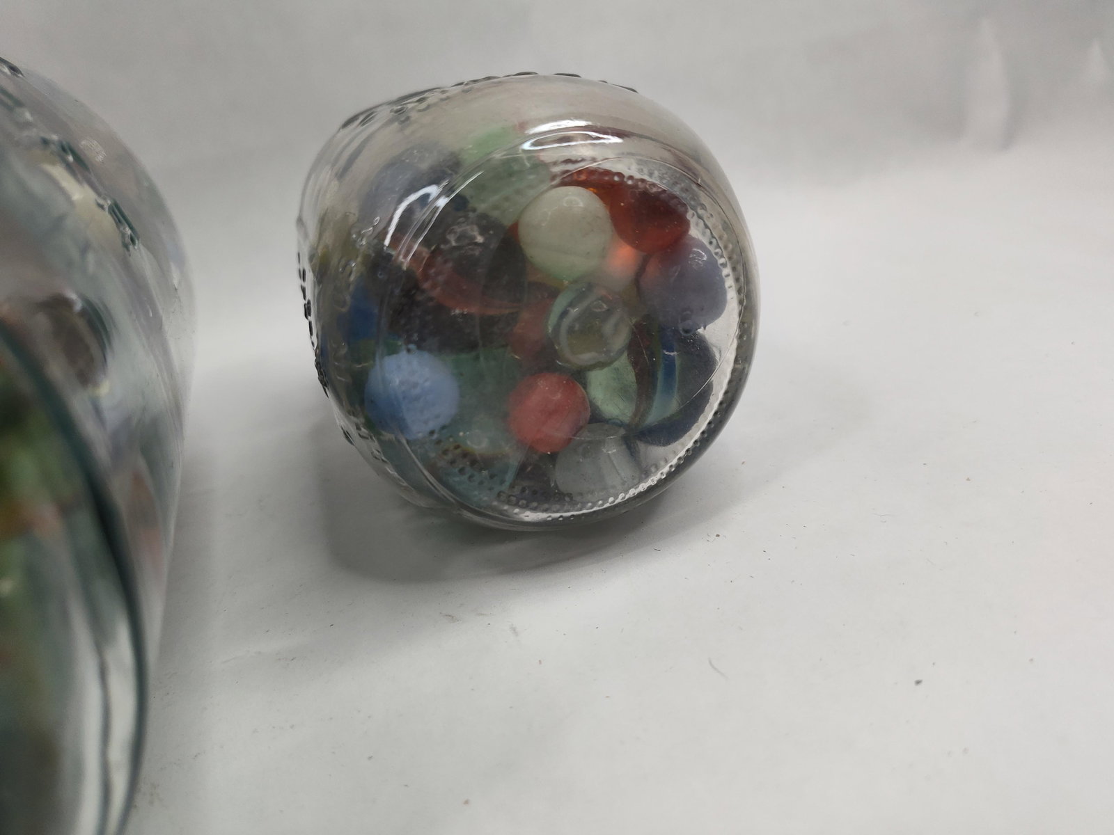 Set 3 Mason Jars w/ Marbles - 8