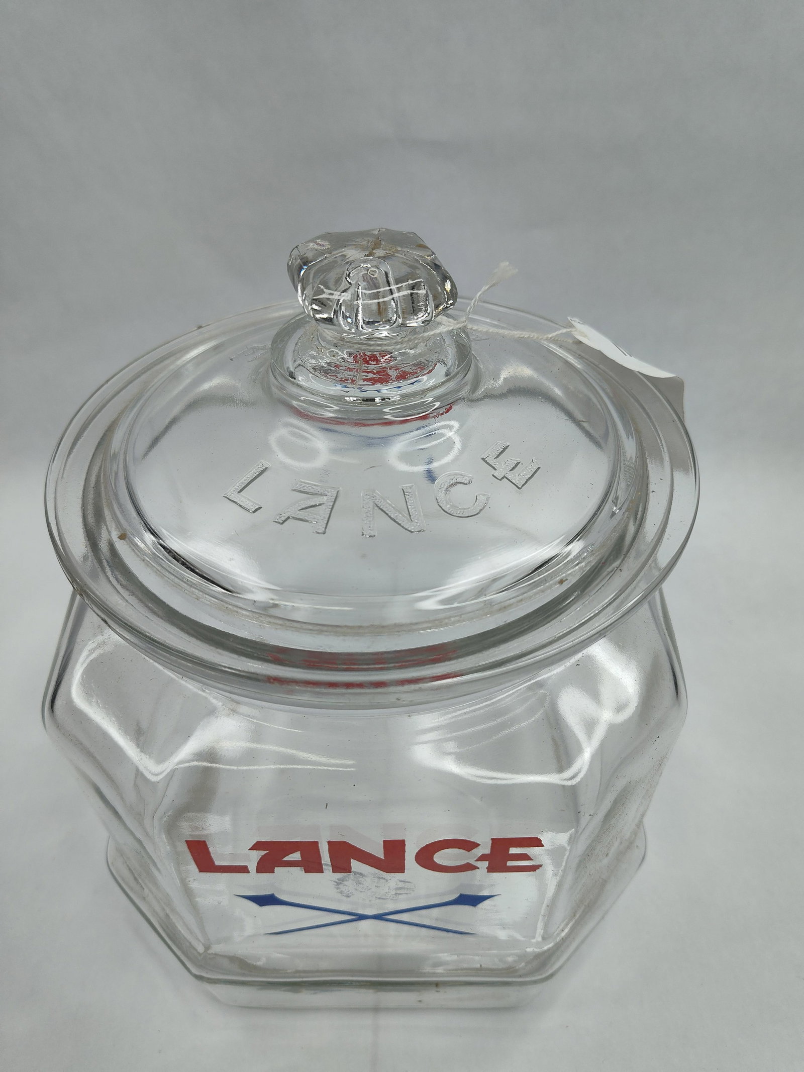 Lance Octagonal Glass Counter Jar - 2