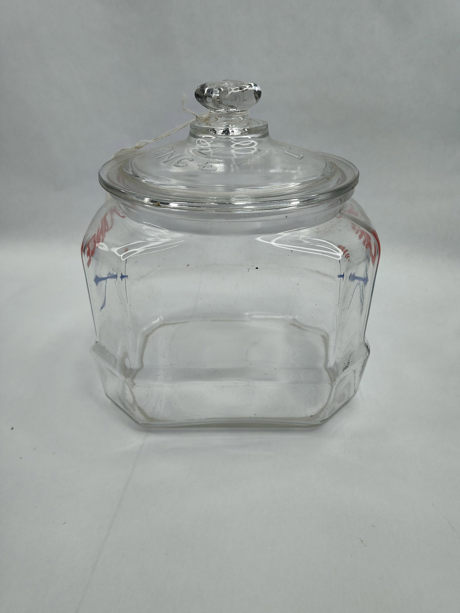 Lance Octagonal Glass Counter Jar - 5