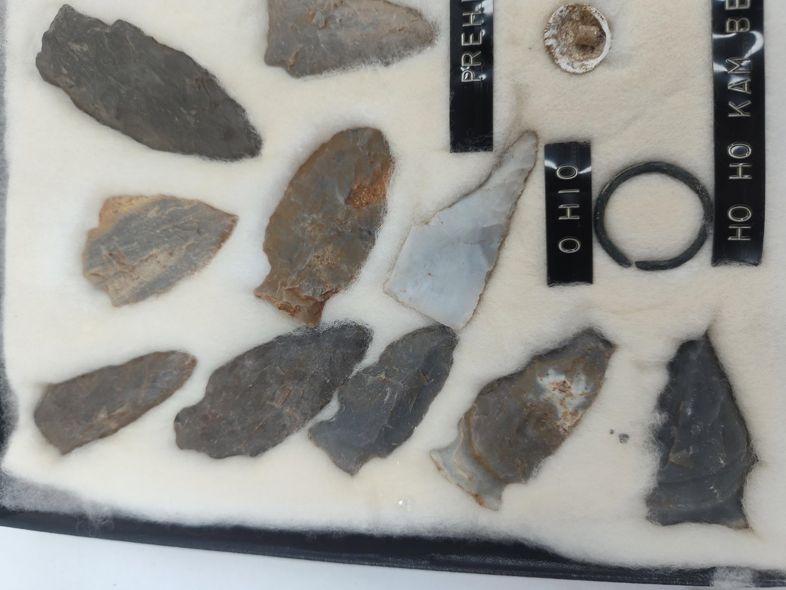 N. American Lithic & Shell Artifacts - 2