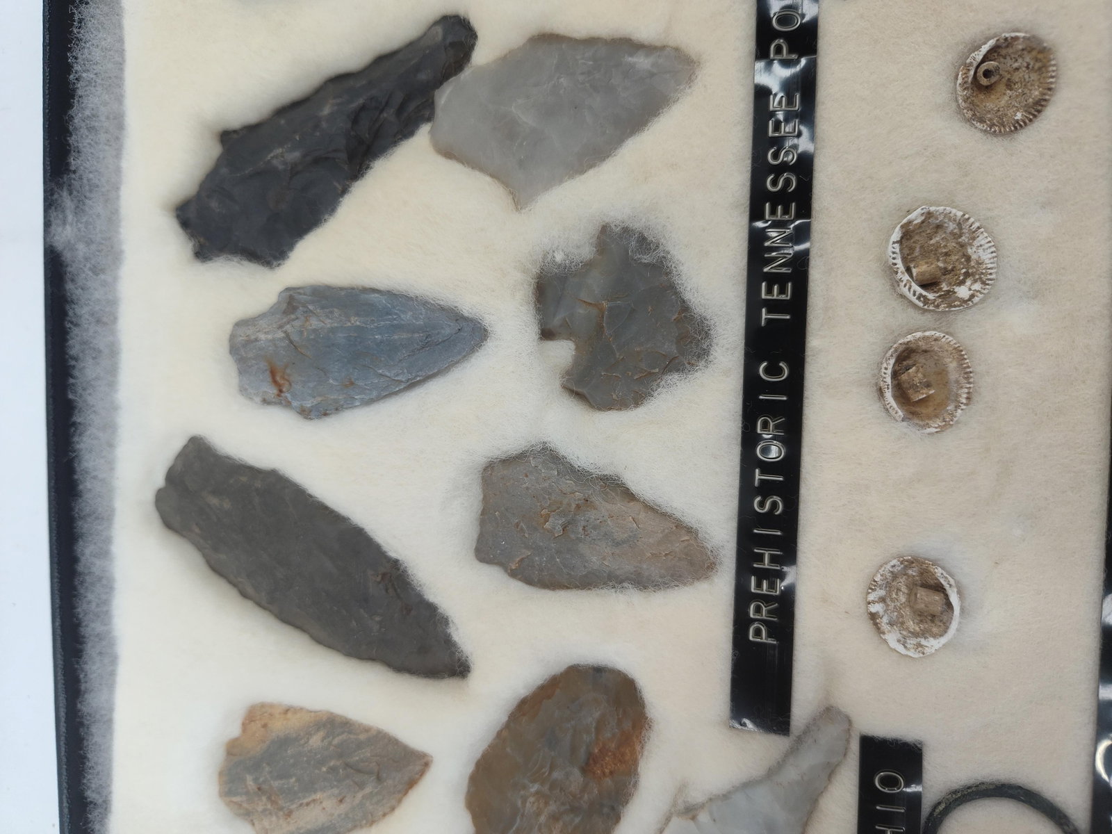 N. American Lithic & Shell Artifacts - 3