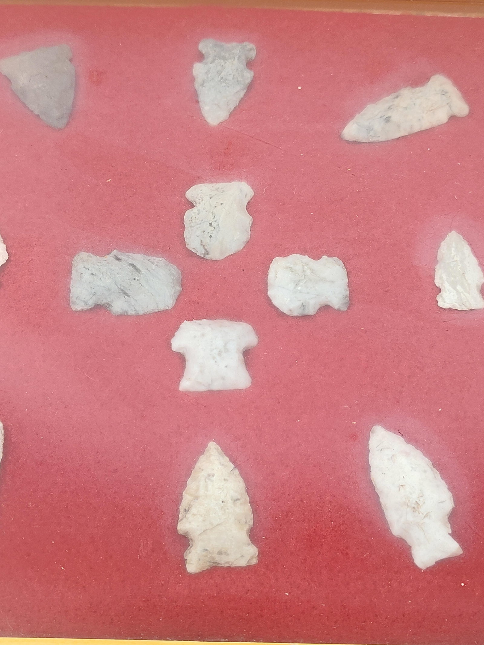 Lithic Projectile Point & Scraper Set - 3