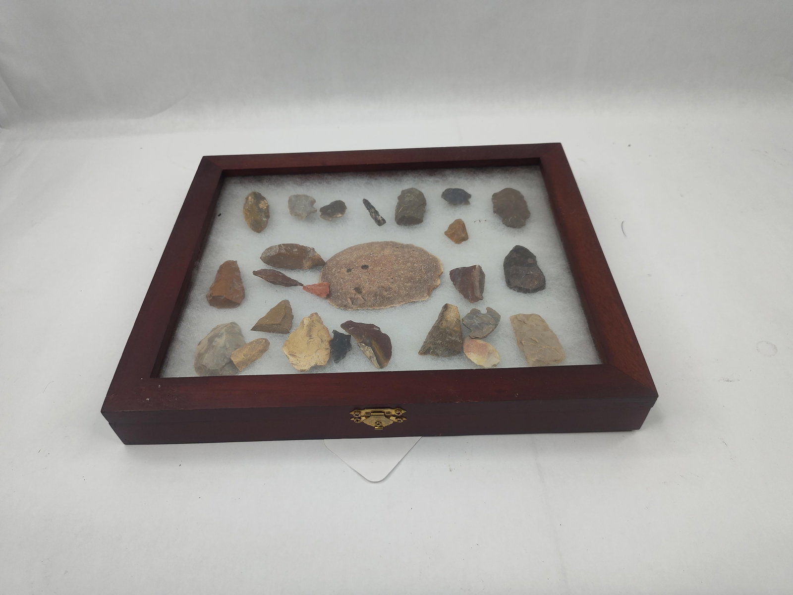 Lithic Artifacts & Points, Wood Case - 5