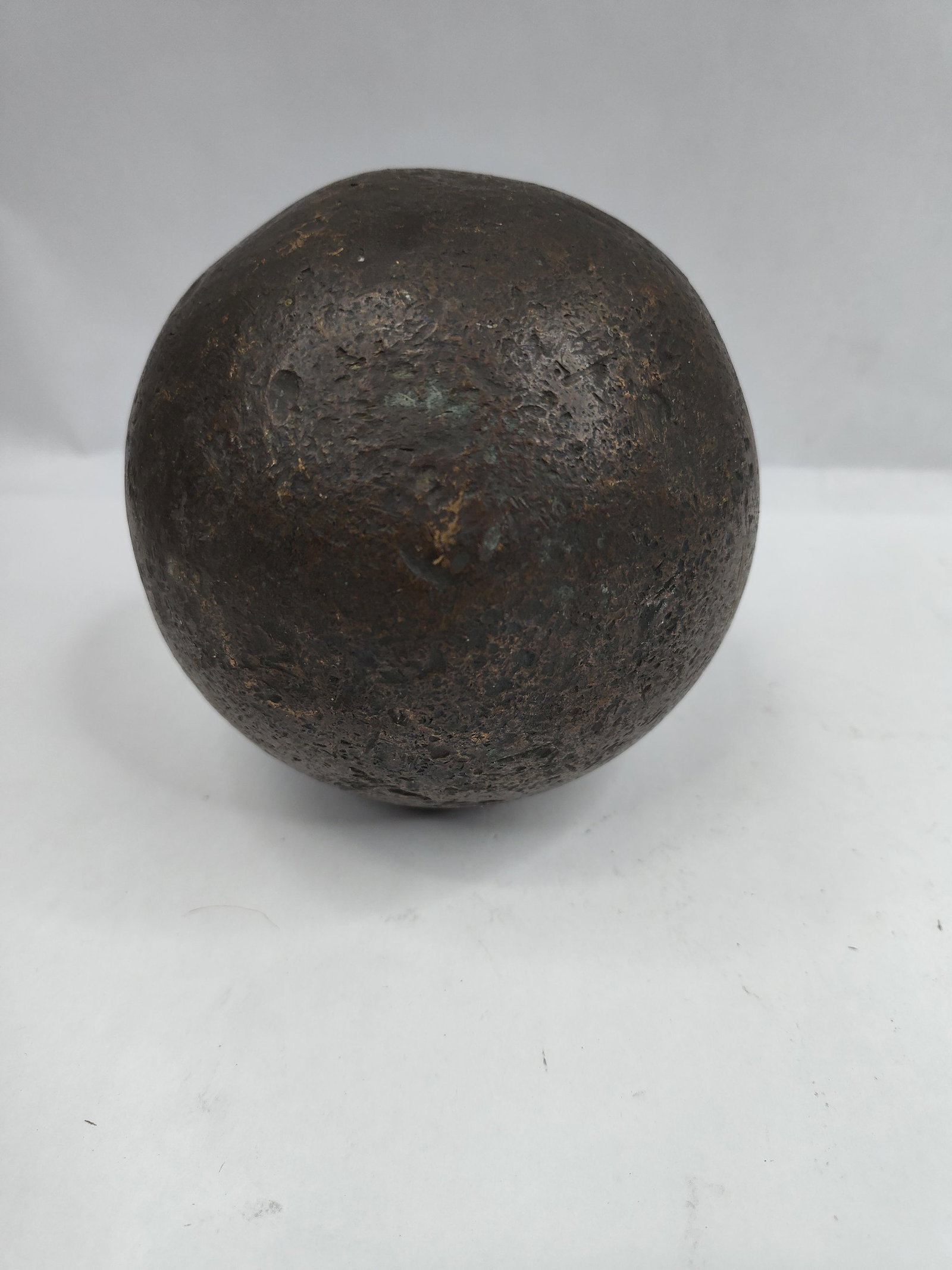 Solid Cast Iron Cannonball - 2