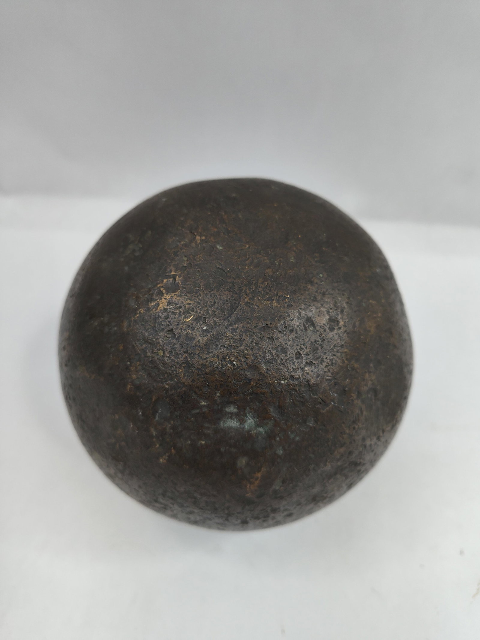 Solid Cast Iron Cannonball - 3