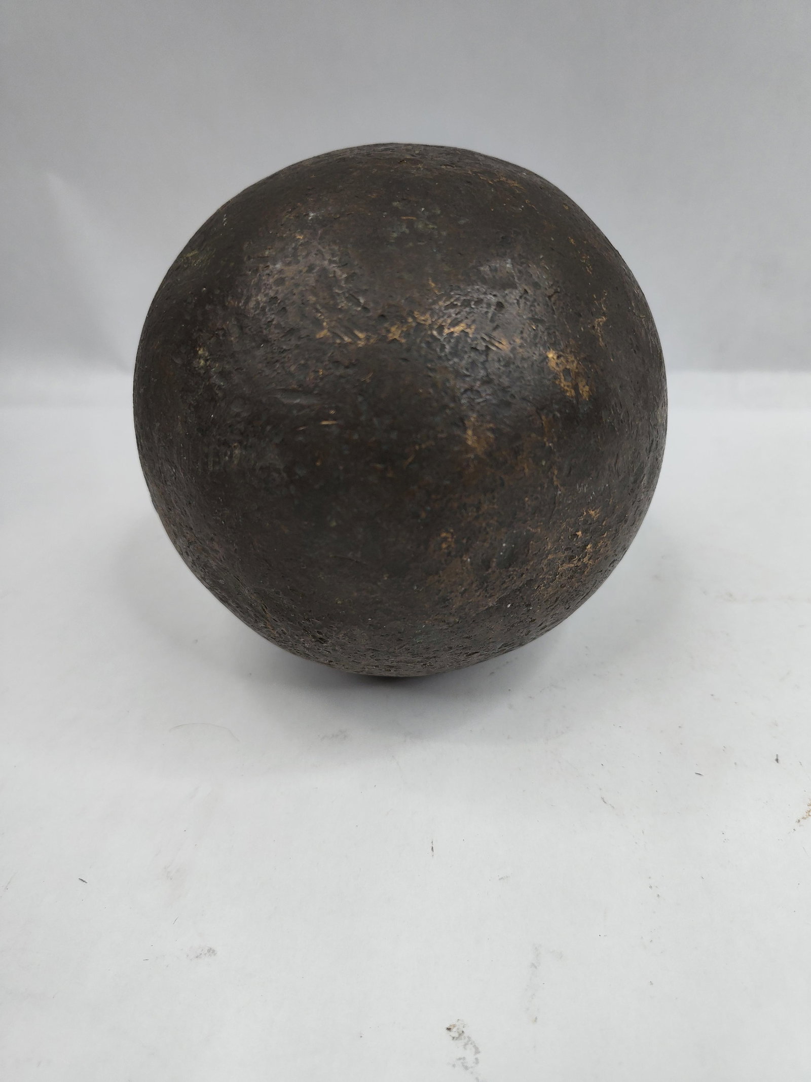 Solid Cast Iron Cannonball - 4