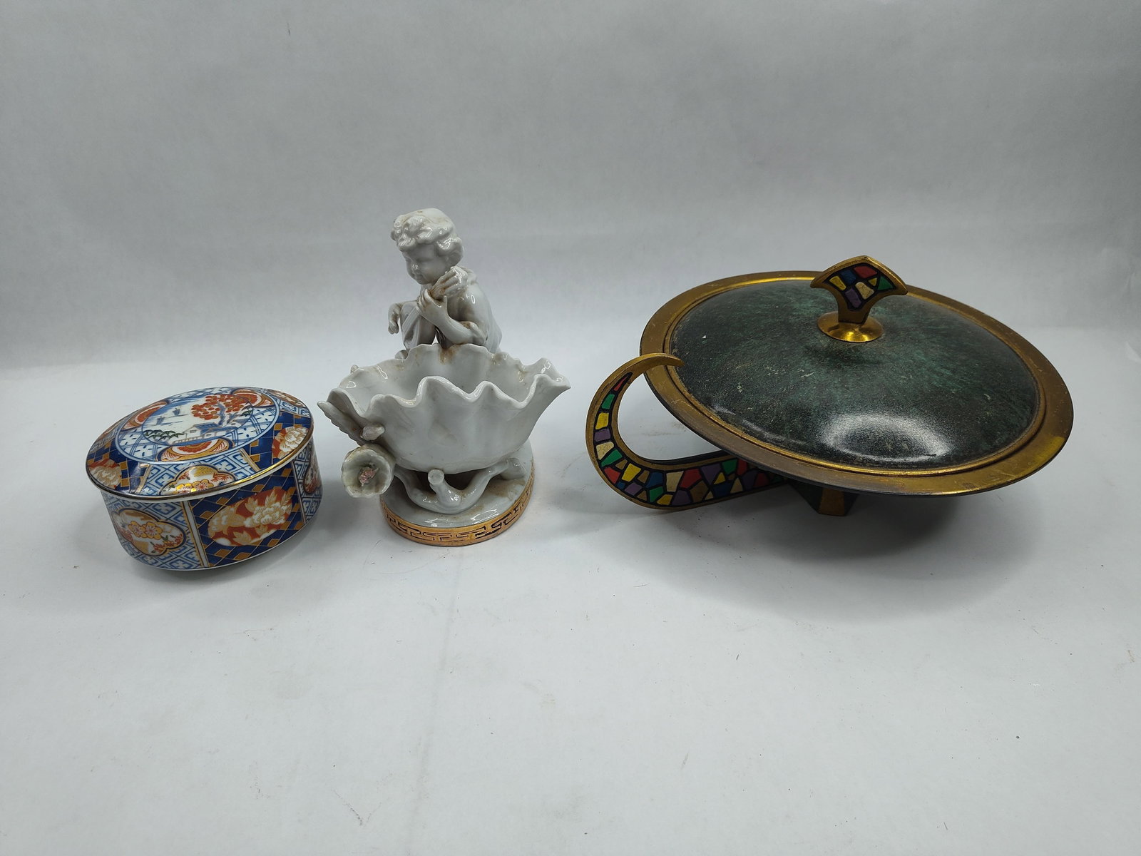 Trio of Porc. & Metal Objects (1 of 7)