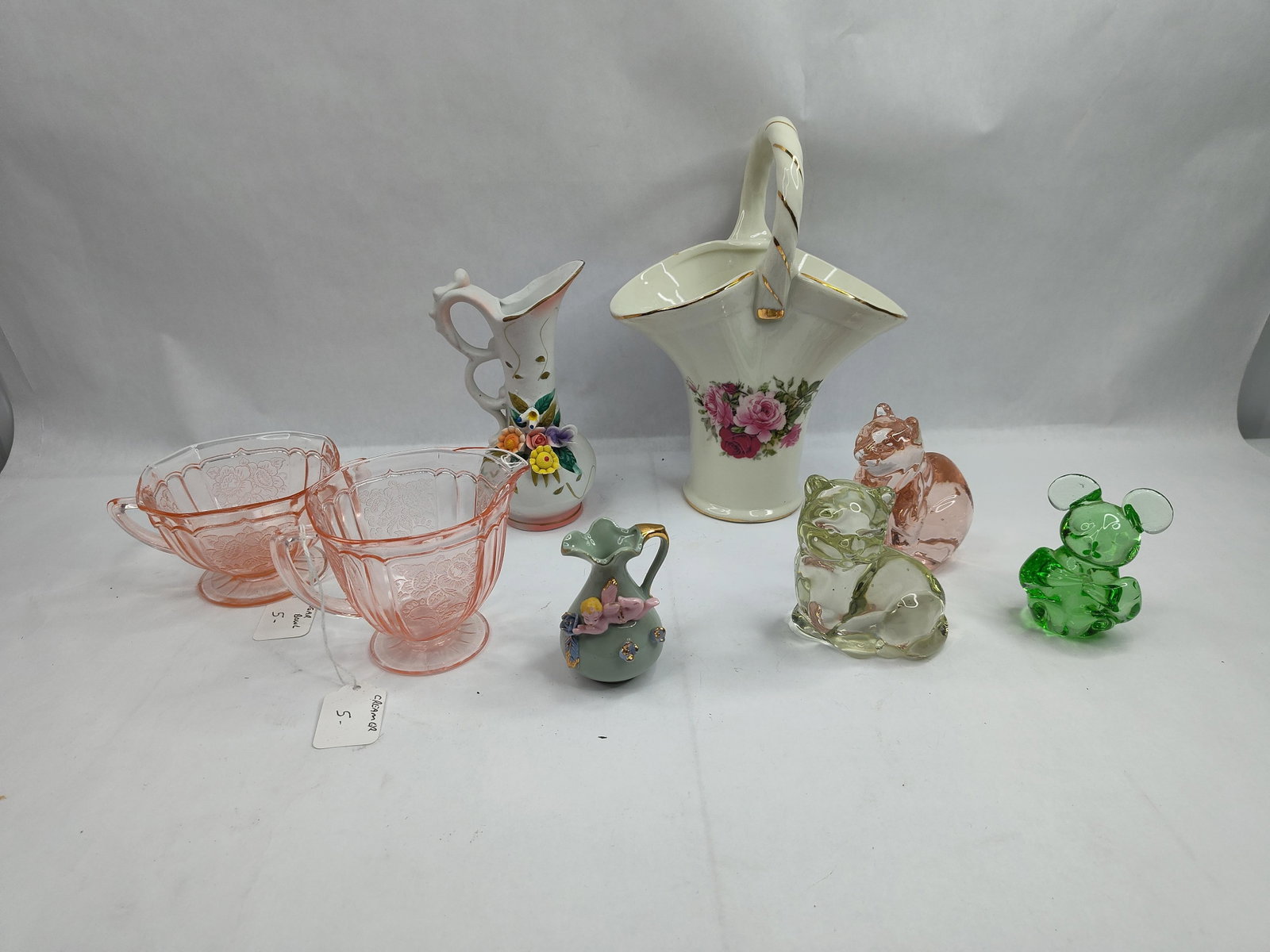 Glass & Porc. Items Set (1 of 7)