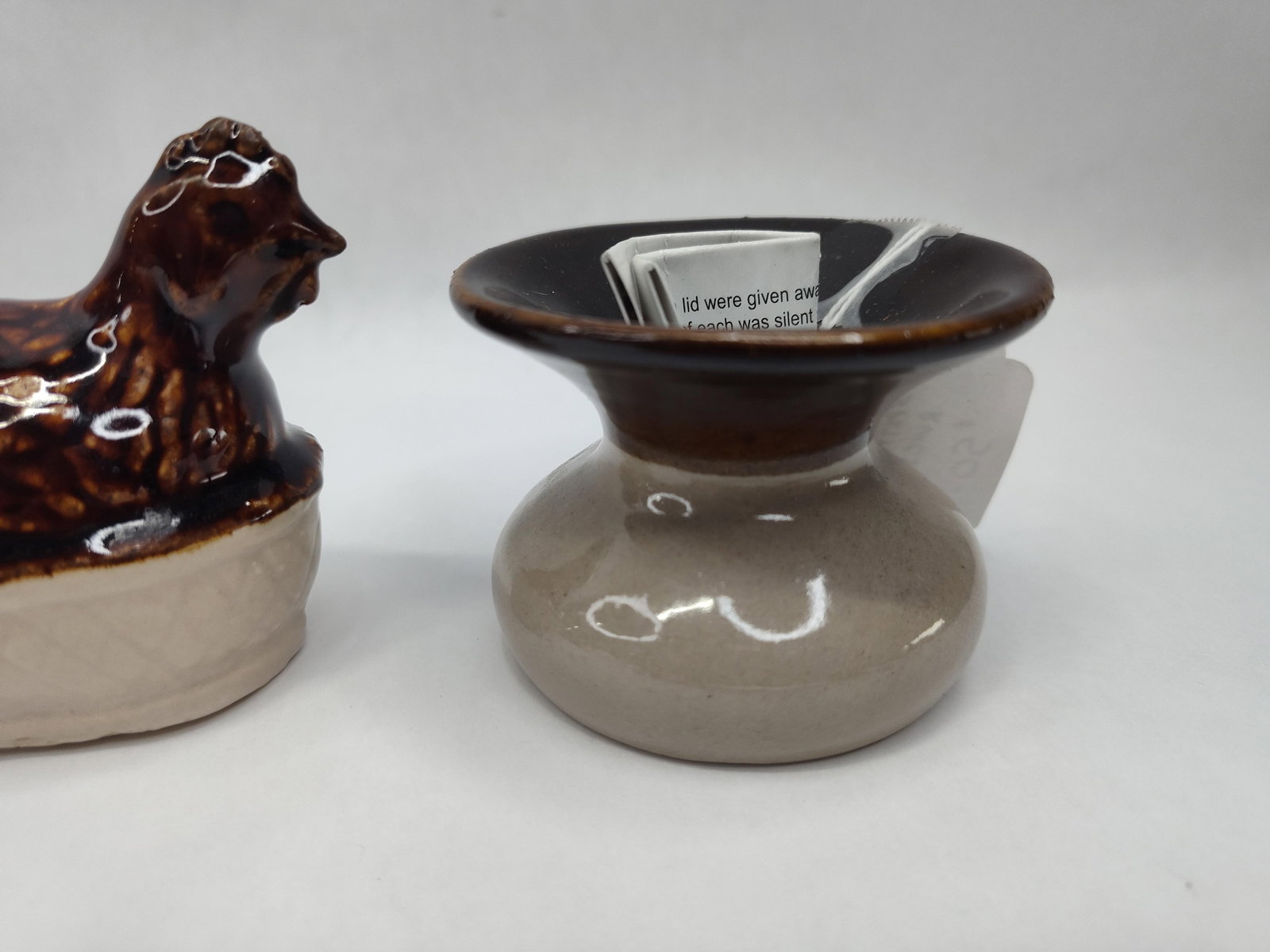 Pair Red Wing Stoneware Commemoratives - 3