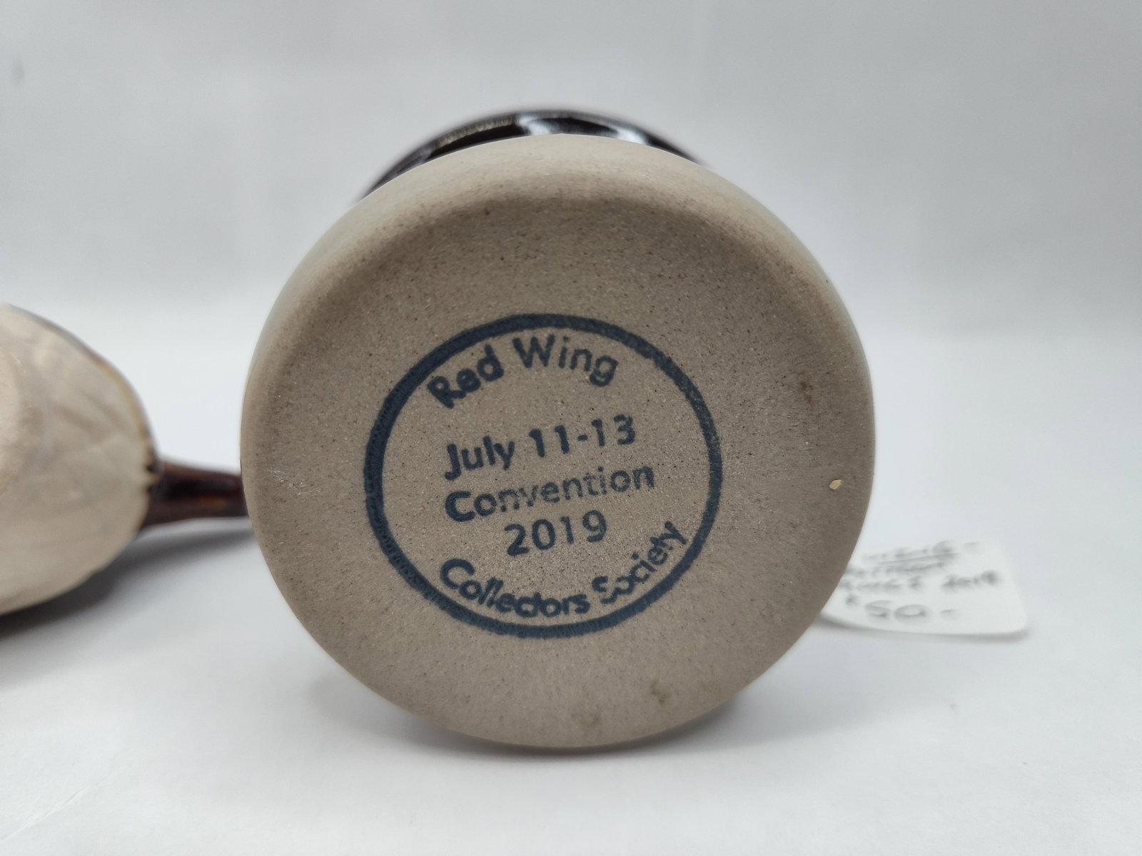 Pair Red Wing Stoneware Commemoratives - 9
