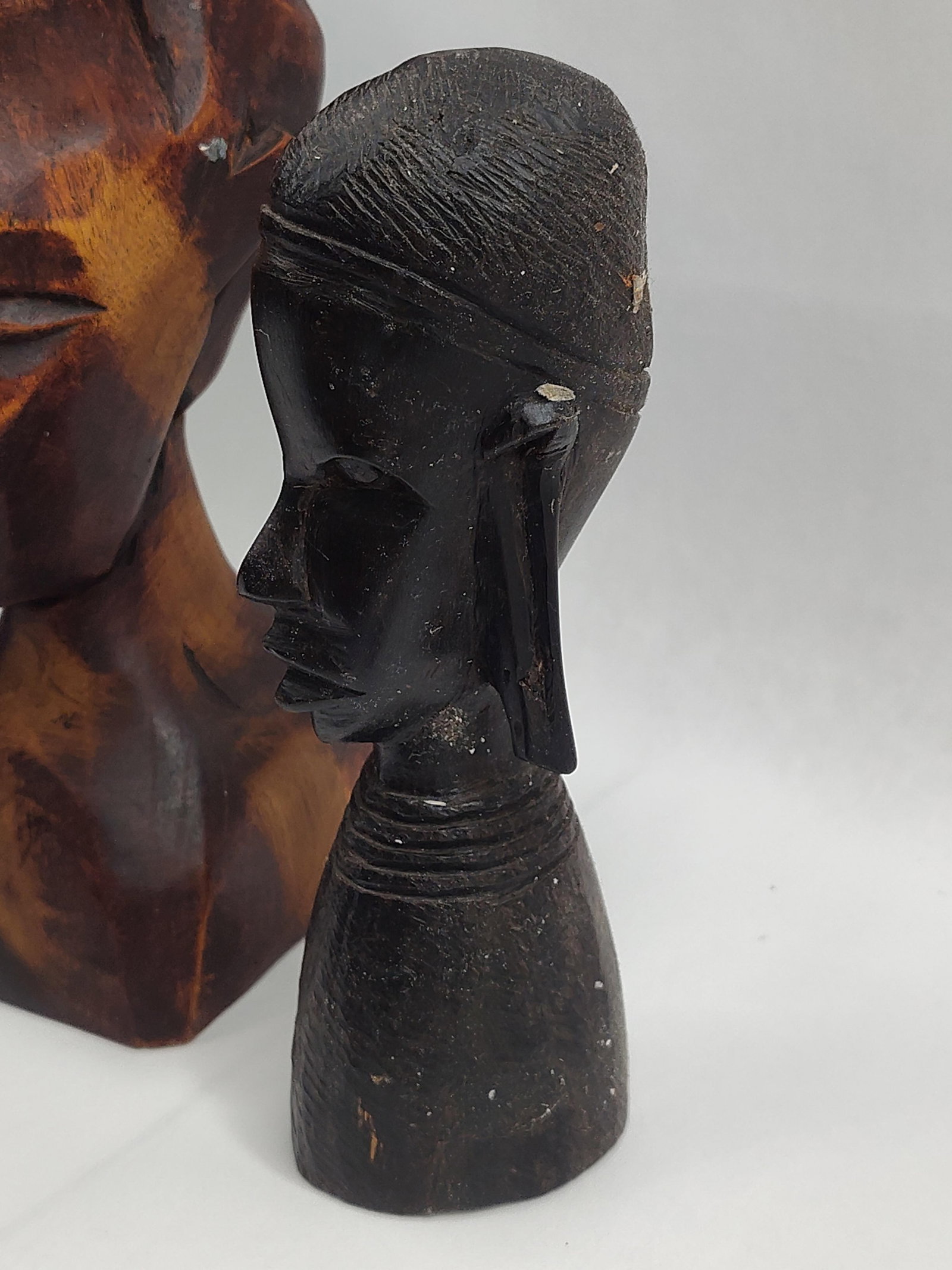 Set Carved Wood Objects & Boomerangs - 4