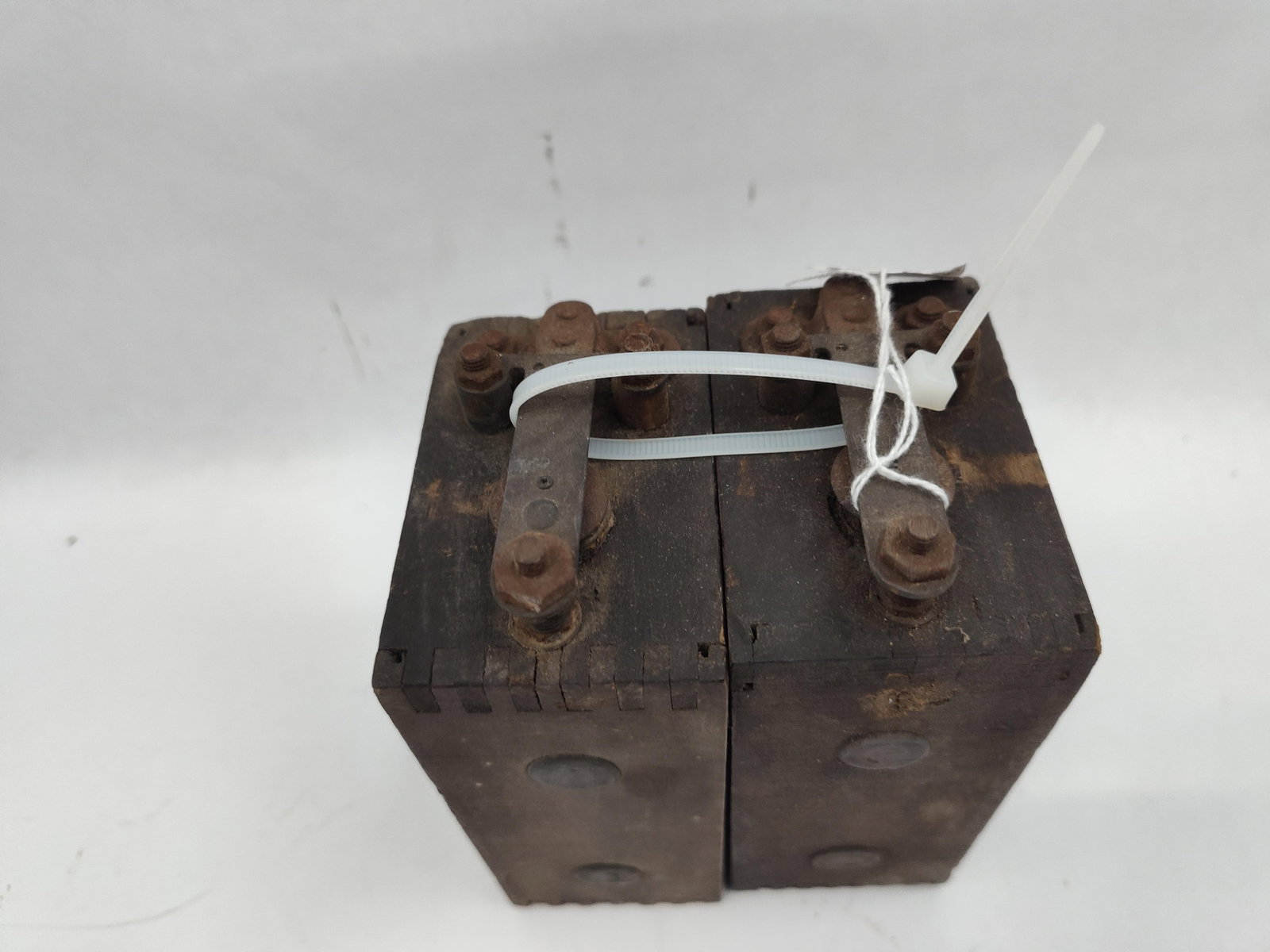 Pair Wood Case Ignition Coils - 2