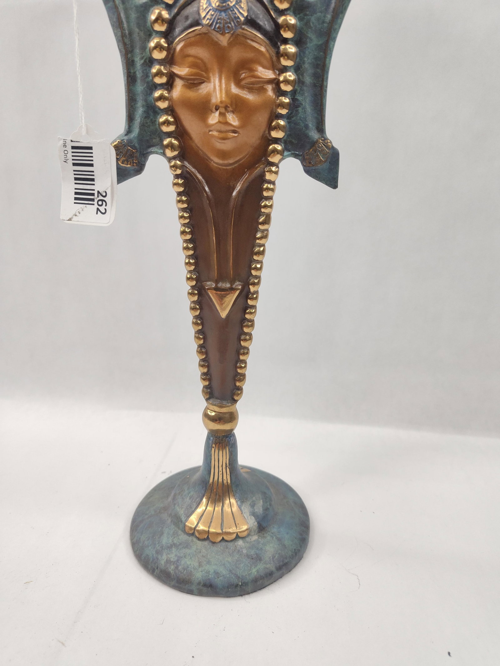 Art Deco Polychrome Bronze Candelabra - 3