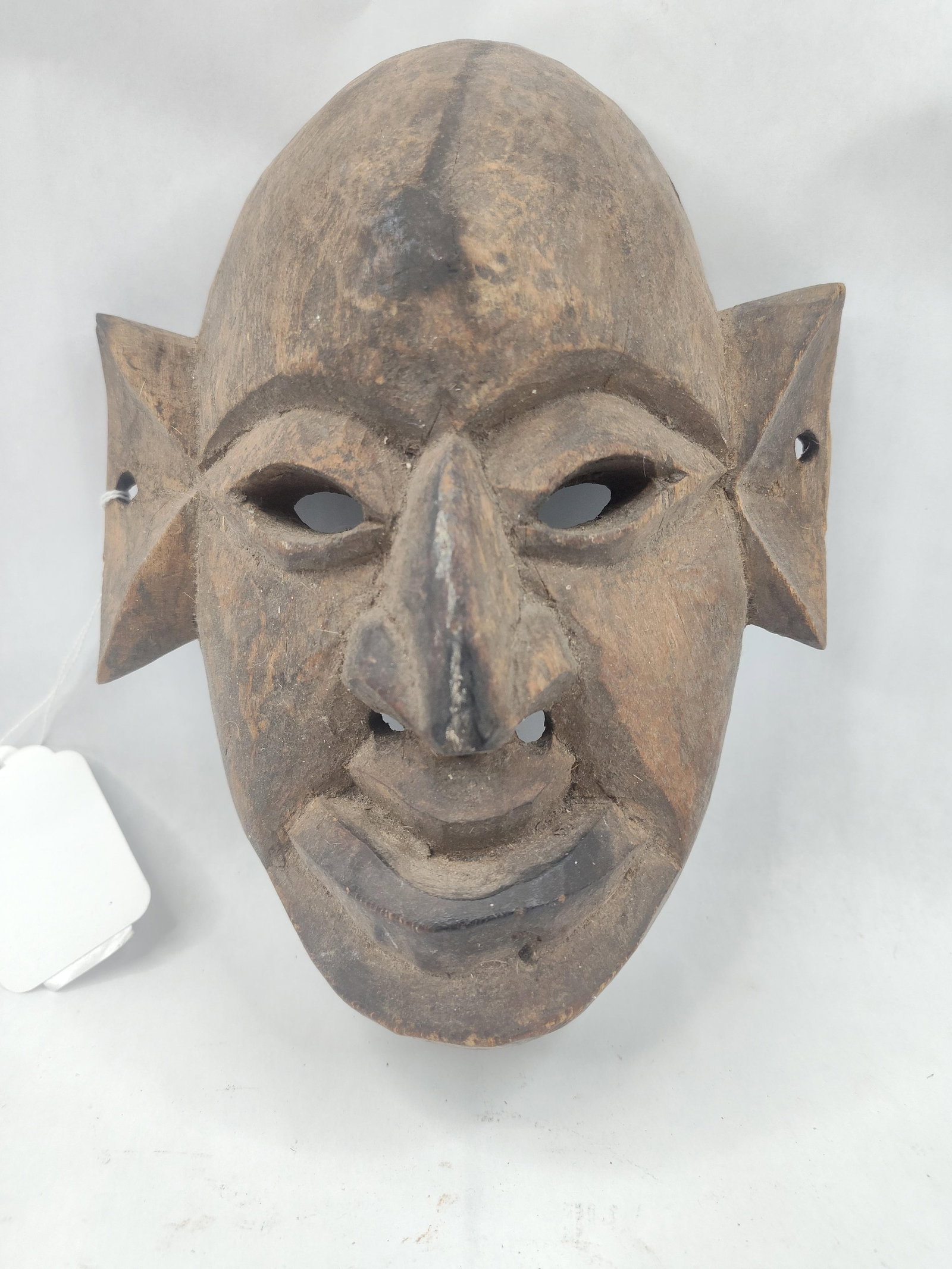 Carved Wooden Tribal Face Mask (1 of 3)