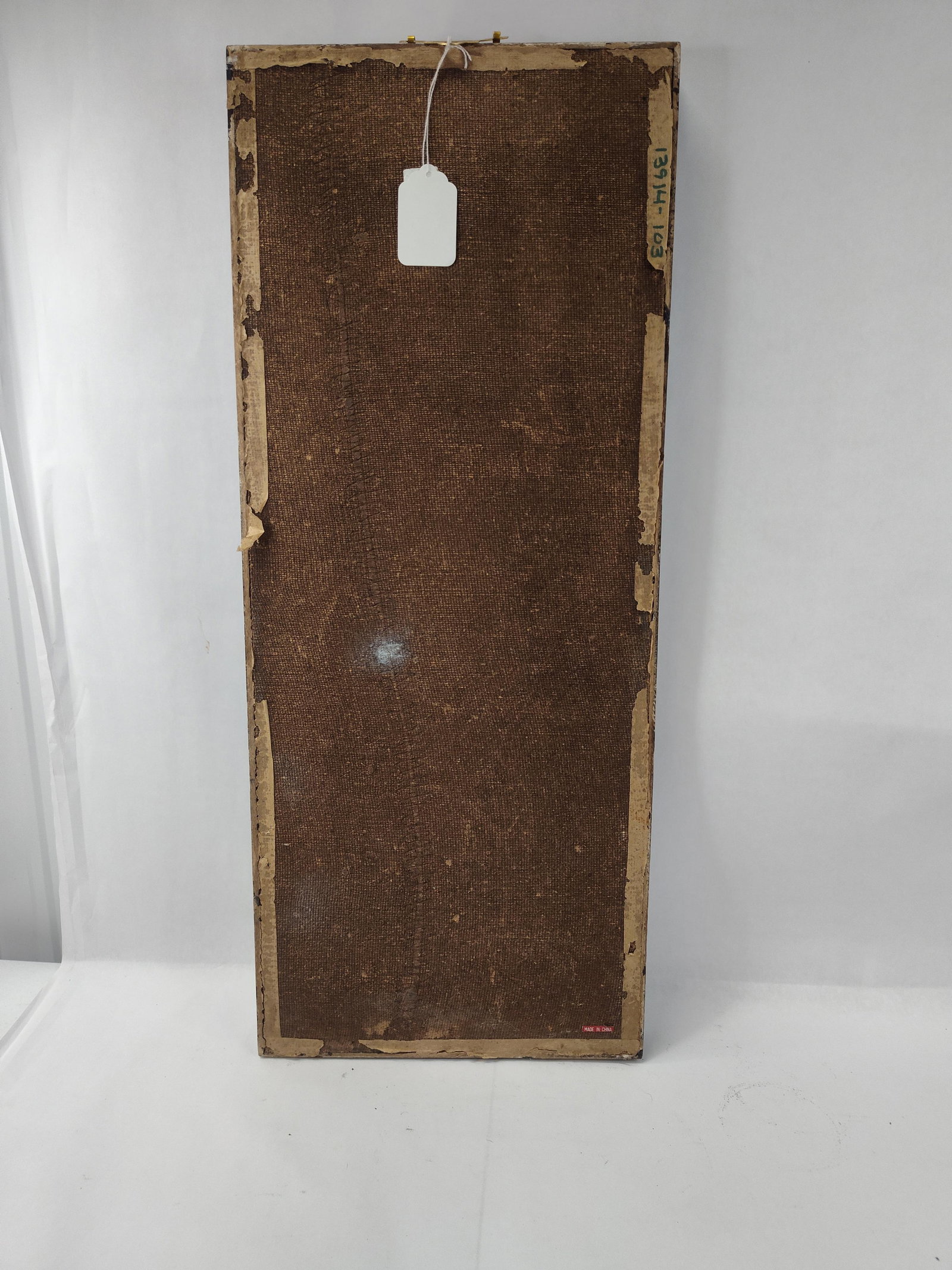 Chinese Shell & Bamboo Relief Shadowbox - 4