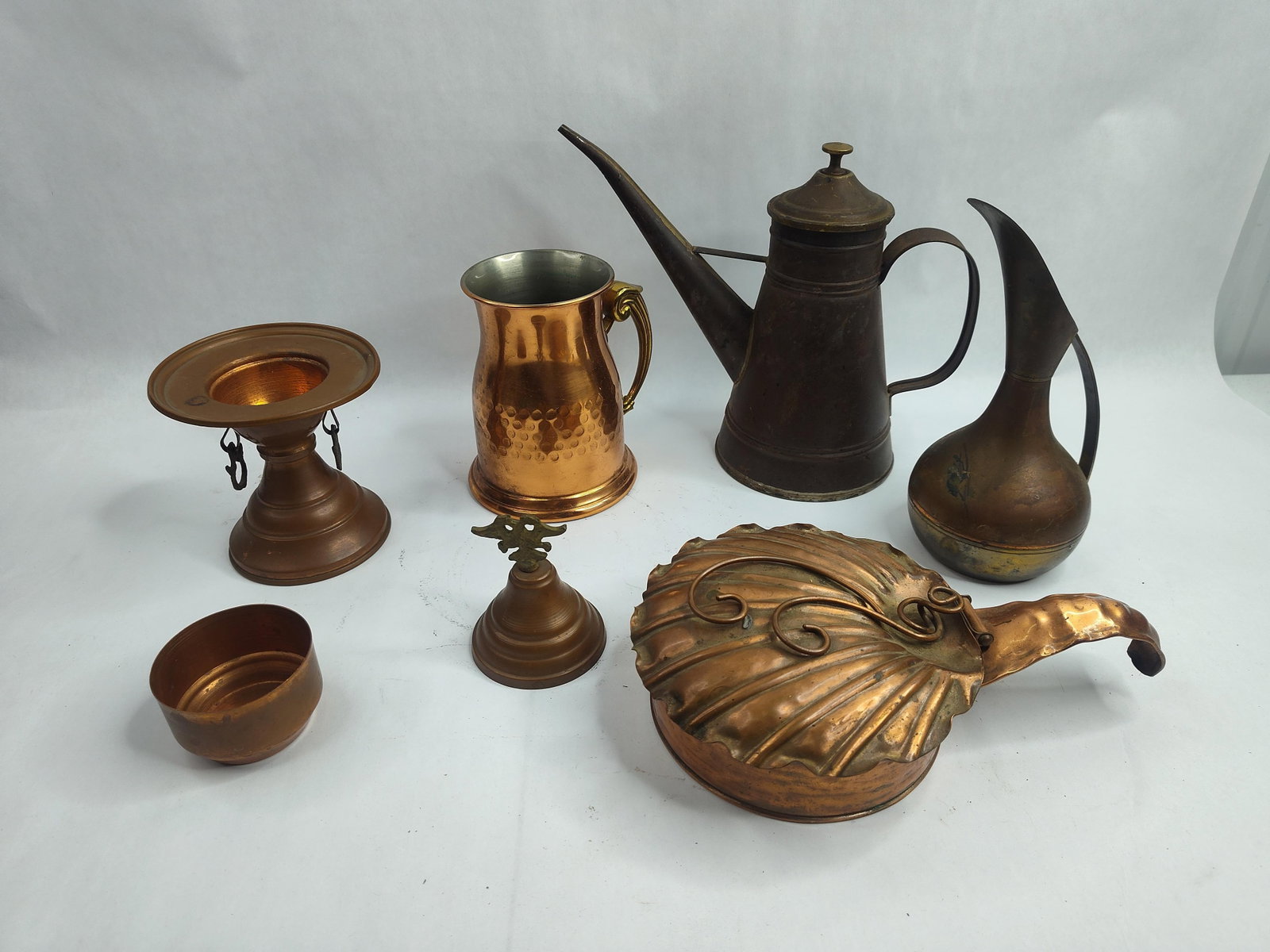 Assorted Copper & Brass Metalware (1 of 6)