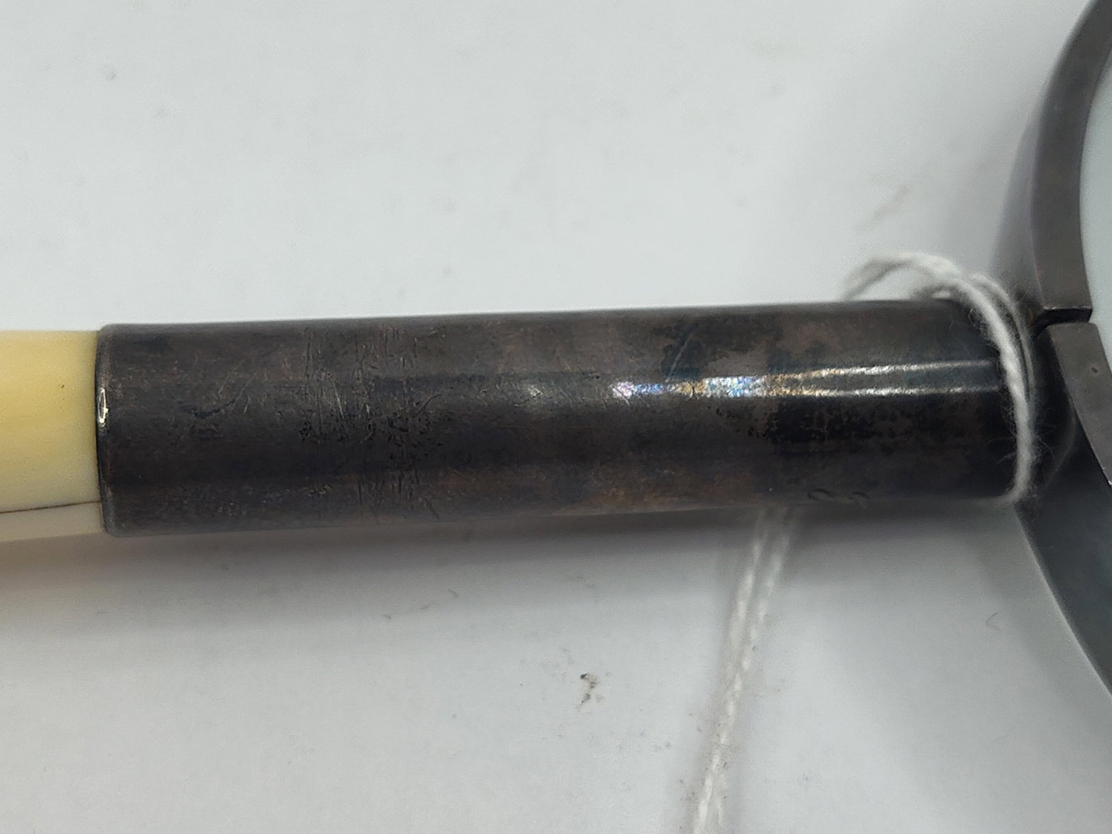 Bone Handle & Silver Mounts Magnifier - 9