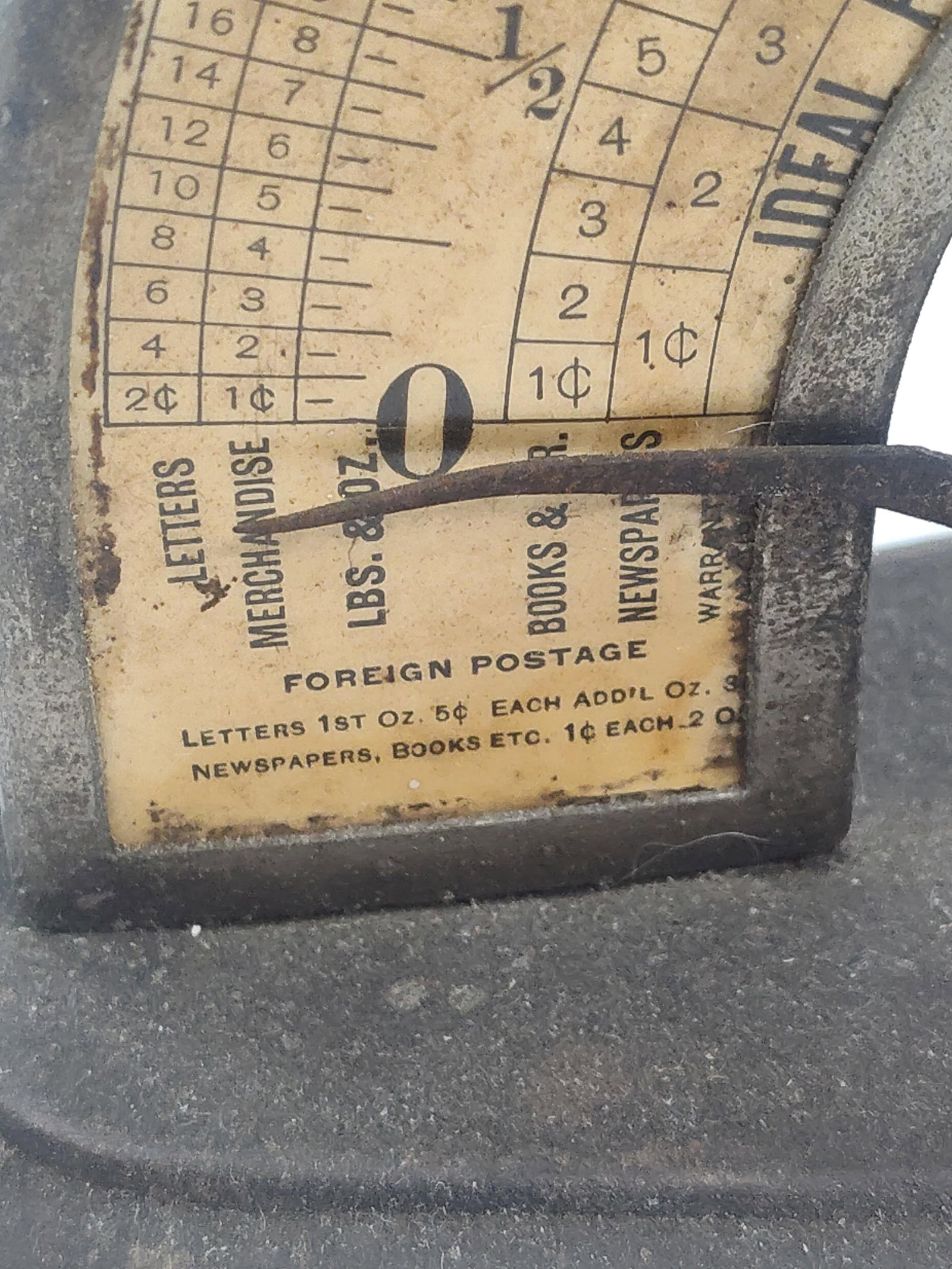 Ideal Postal Scale - 6