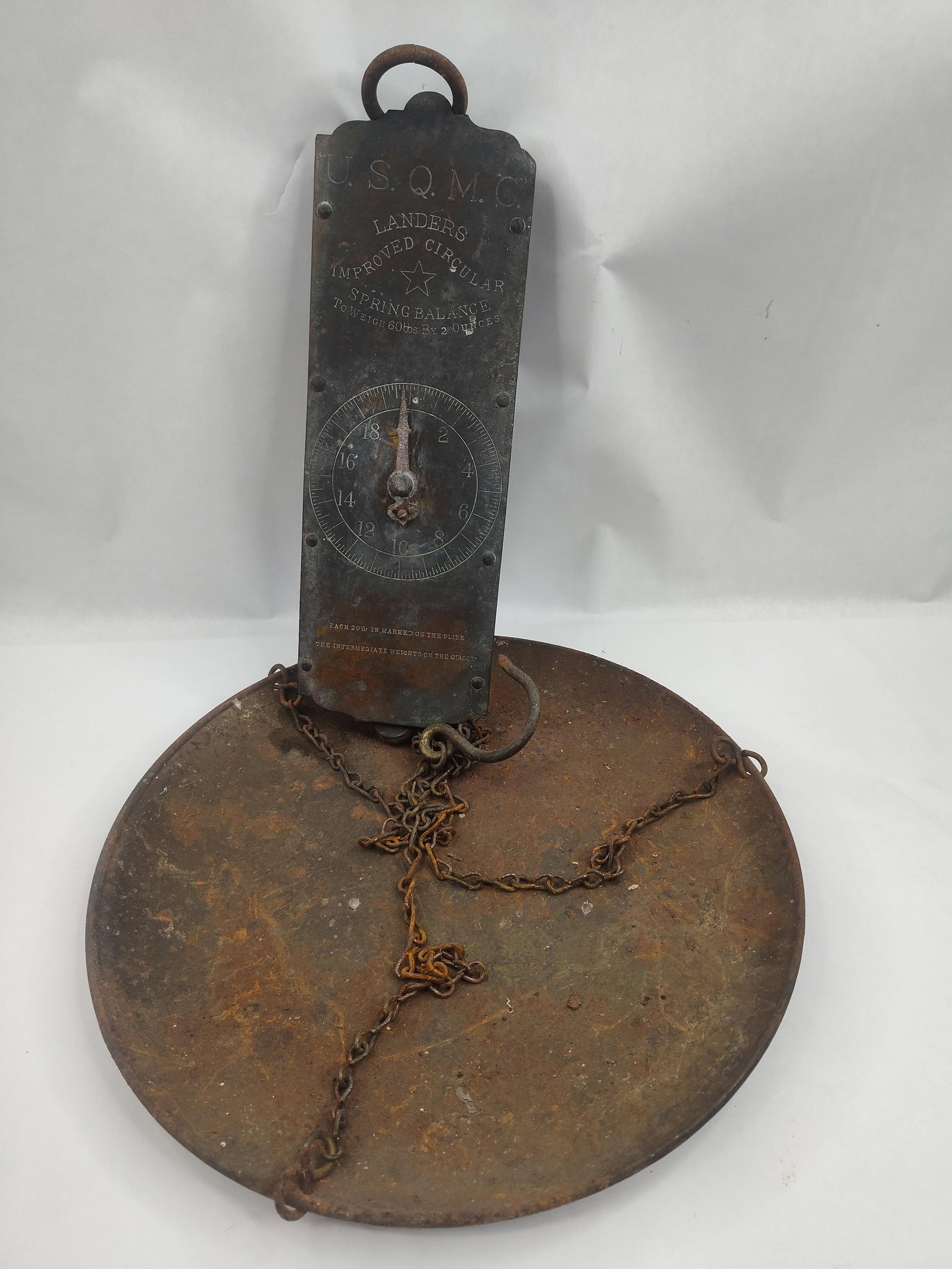 Landers Circular Spring Balance Scale (1 of 5)