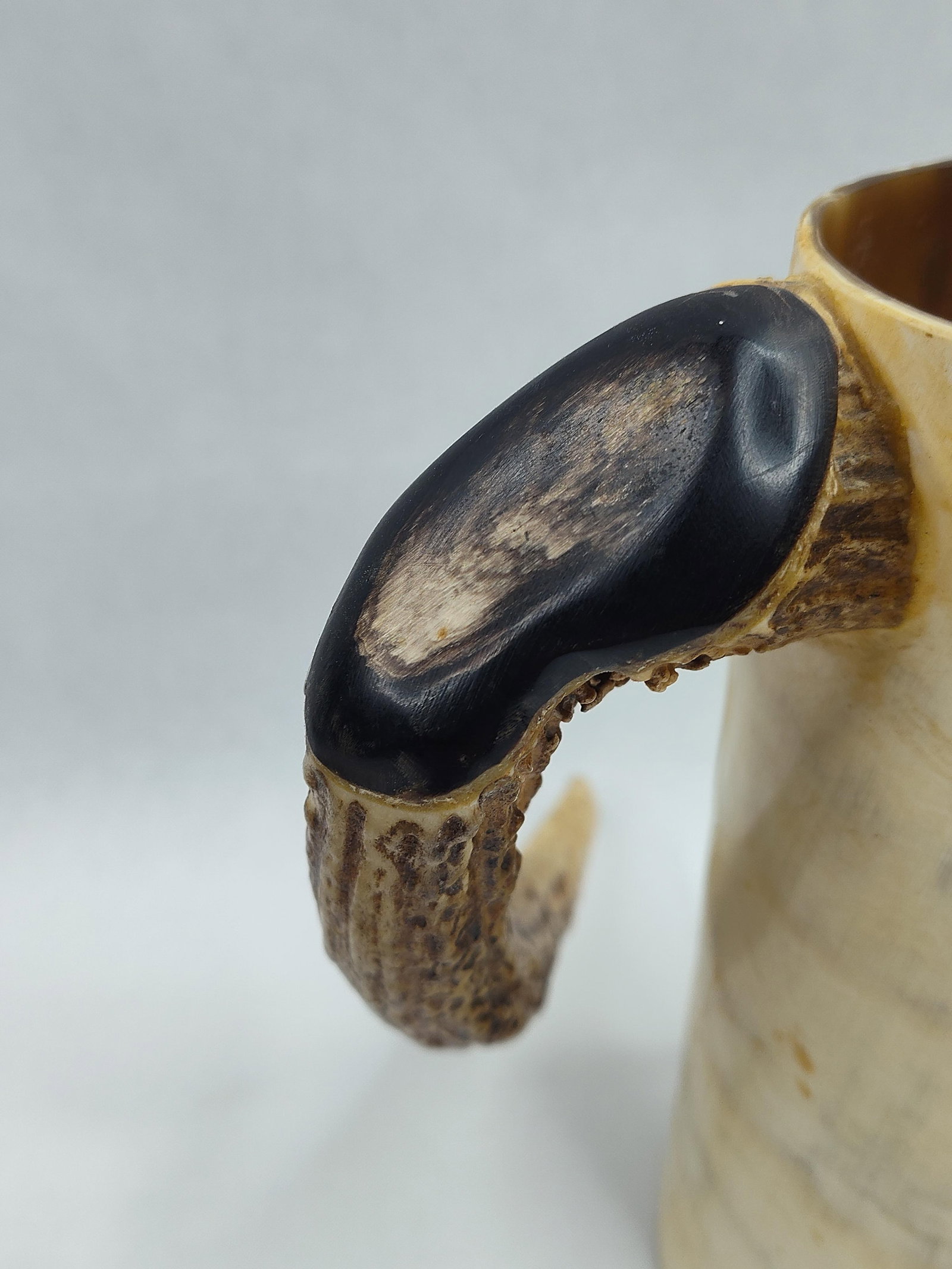 Pair Carved Horn & Antler Objects - 10
