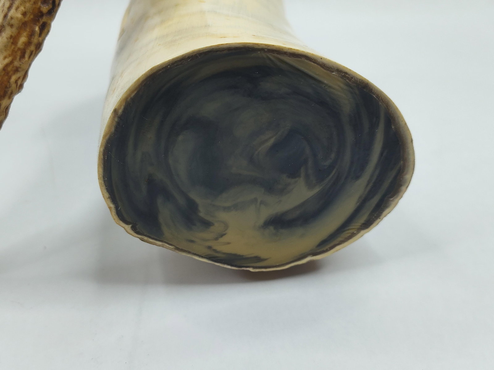 Pair Carved Horn & Antler Objects - 12