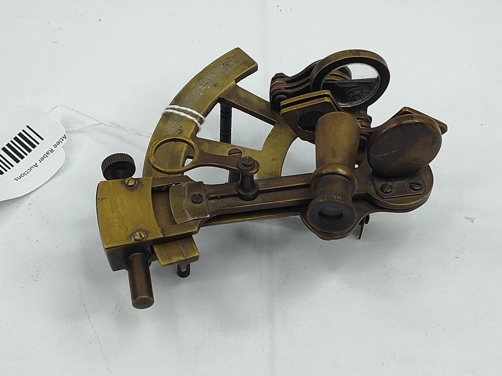 Brass Nautical Sextant w/ Telescope (1 of 6)