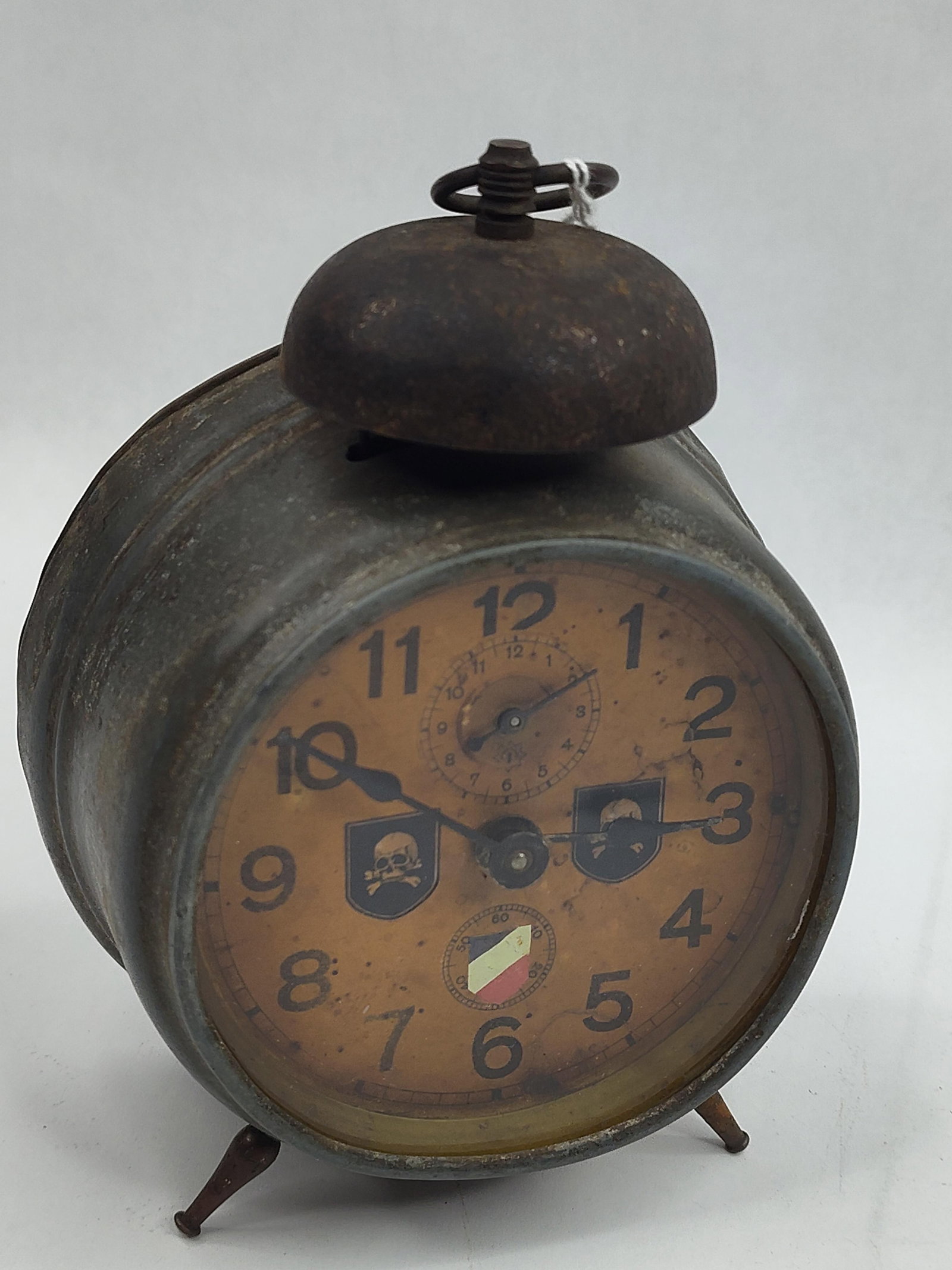 German Mechanical Skull Alarm Clock - 6