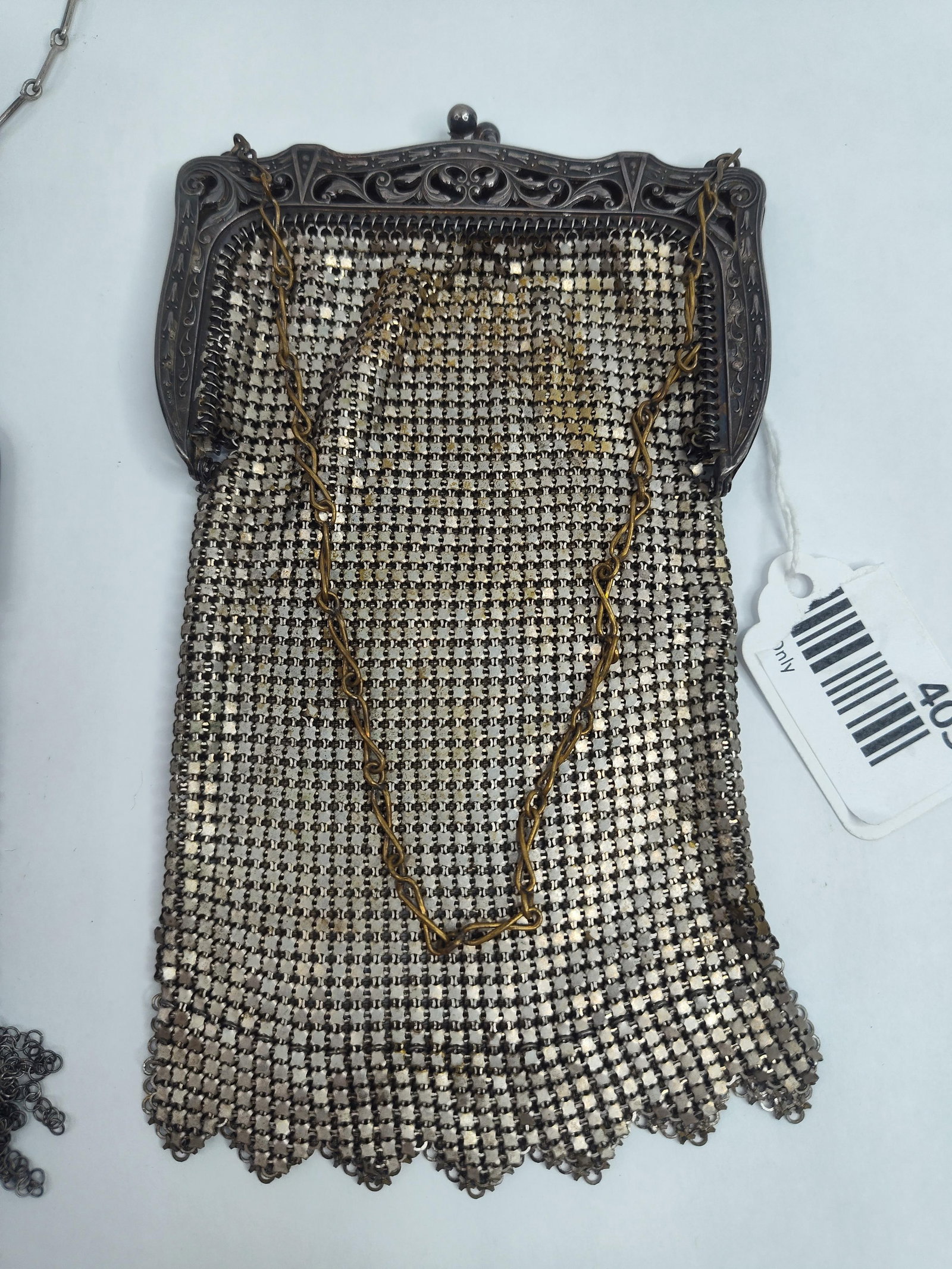 Two Whiting and Davis Metal Mesh Purses - 2