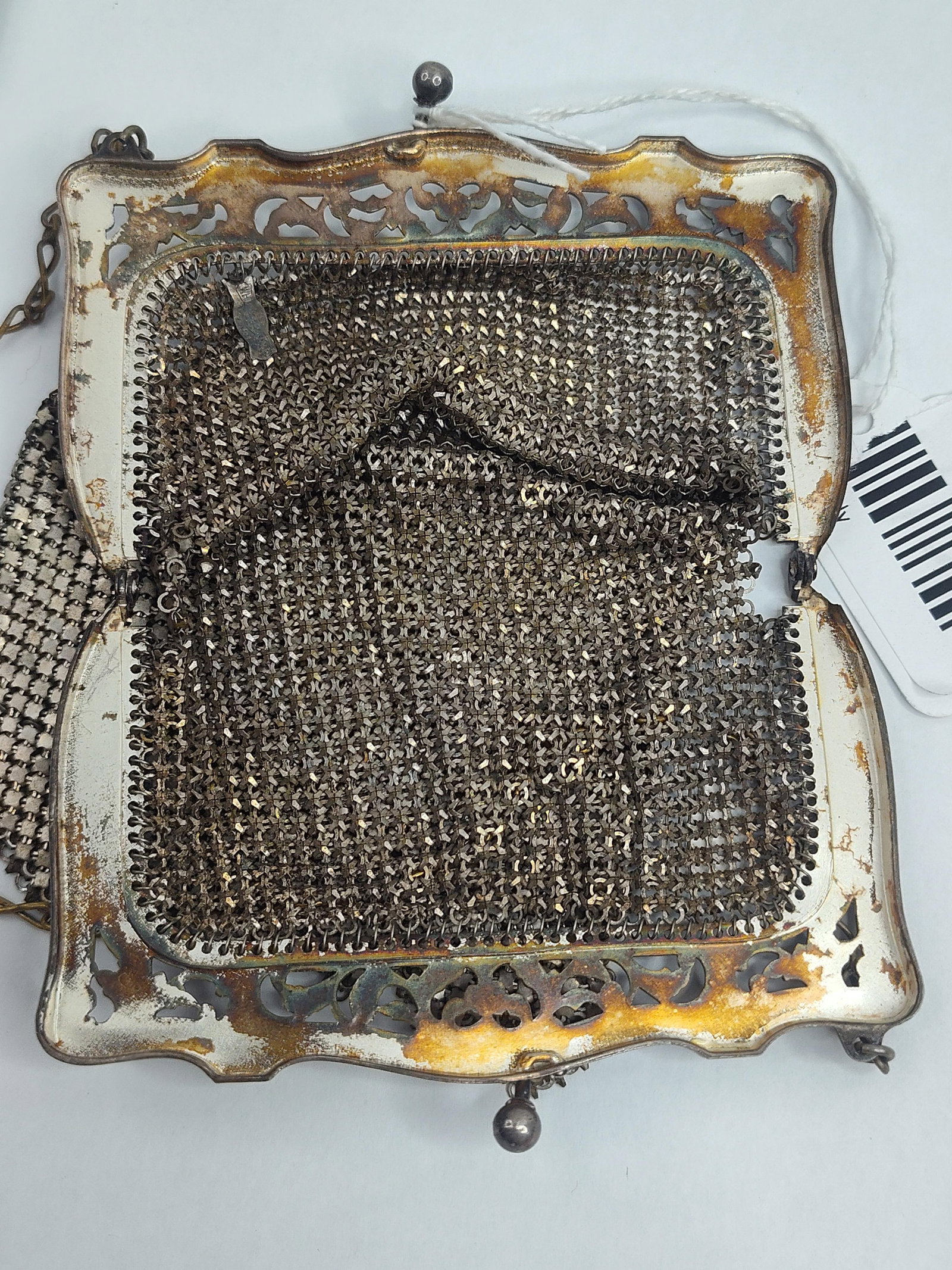 Two Whiting and Davis Metal Mesh Purses - 4