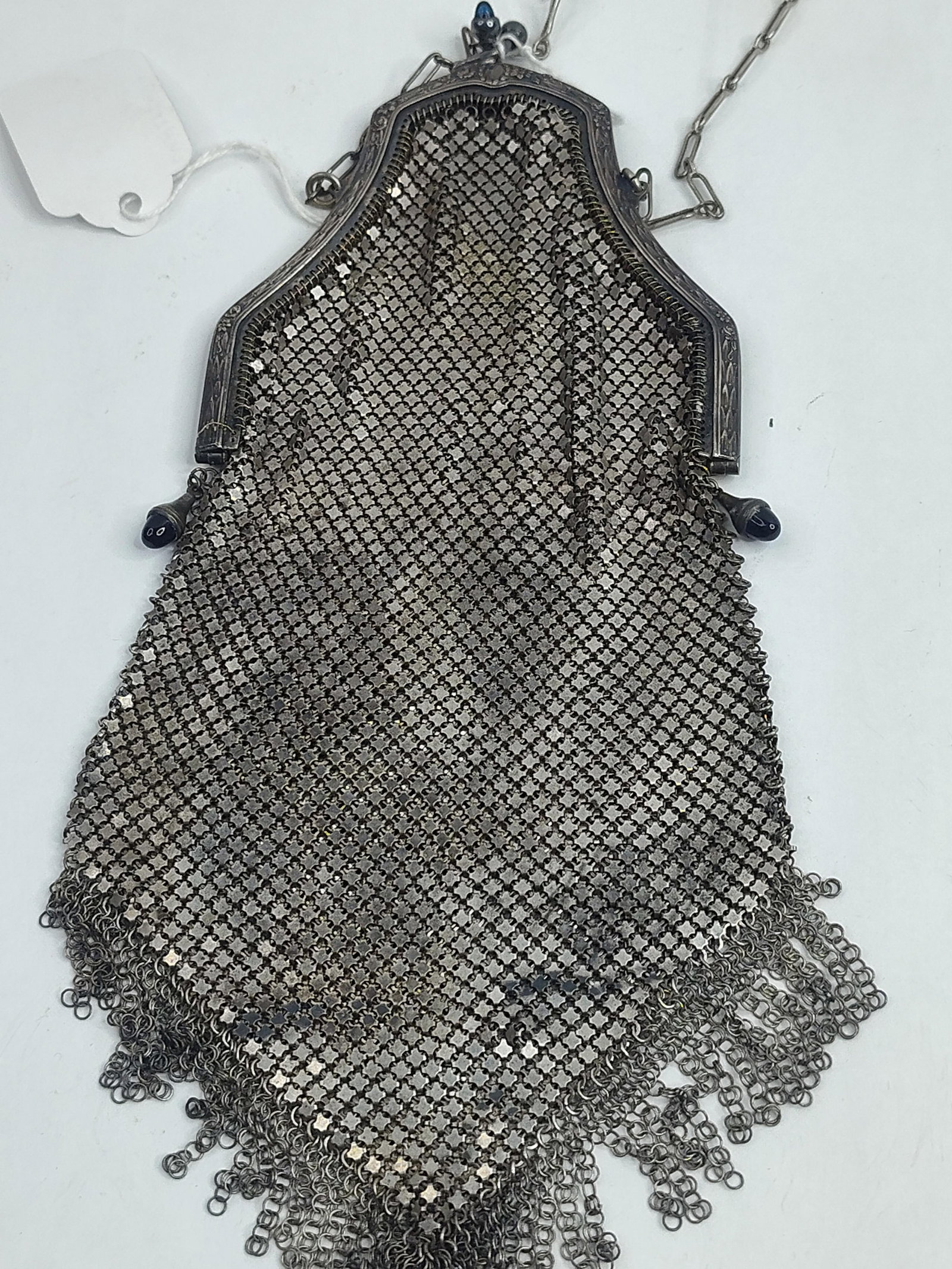 Two Whiting and Davis Metal Mesh Purses - 7