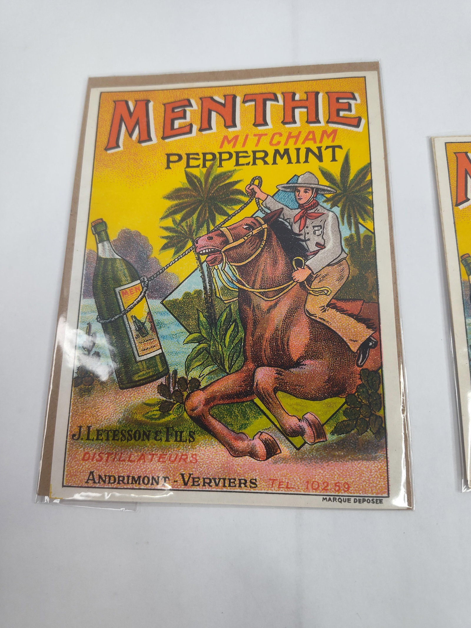Pair Menthe Mitcham Peppermint Lithos - 2