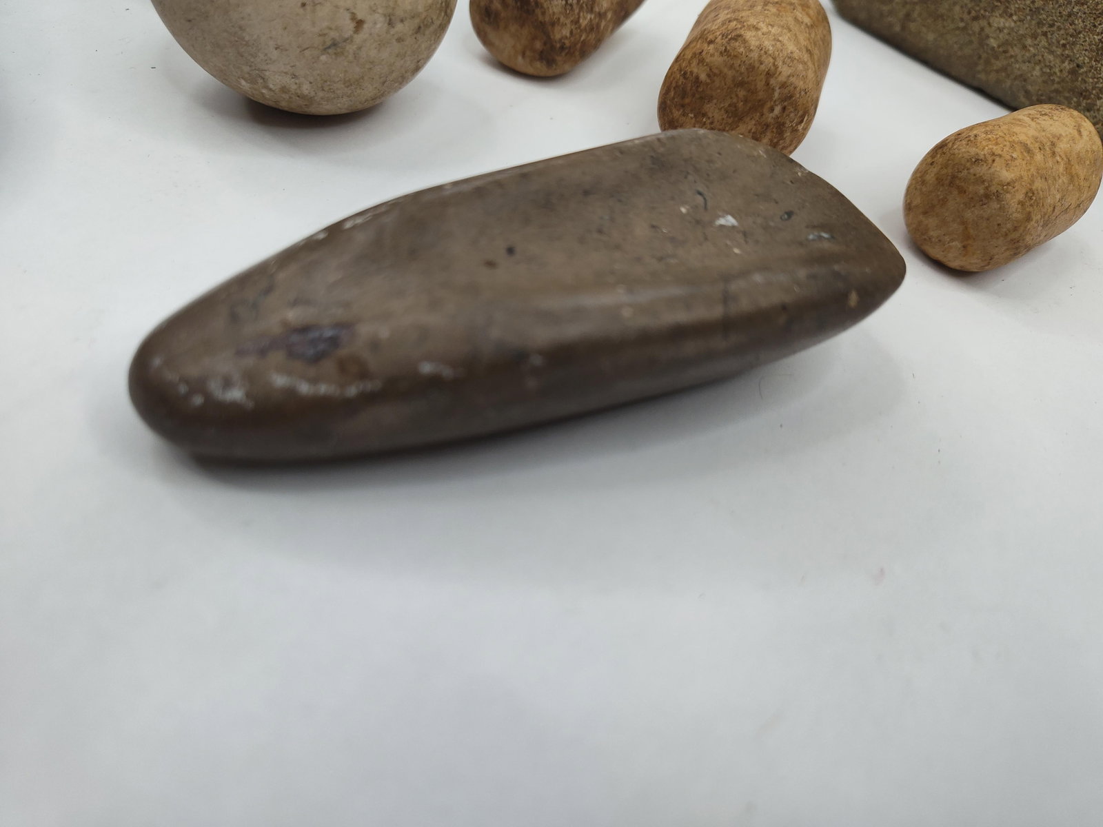 Stone Artifacts w/ Celts & Pestles - 6