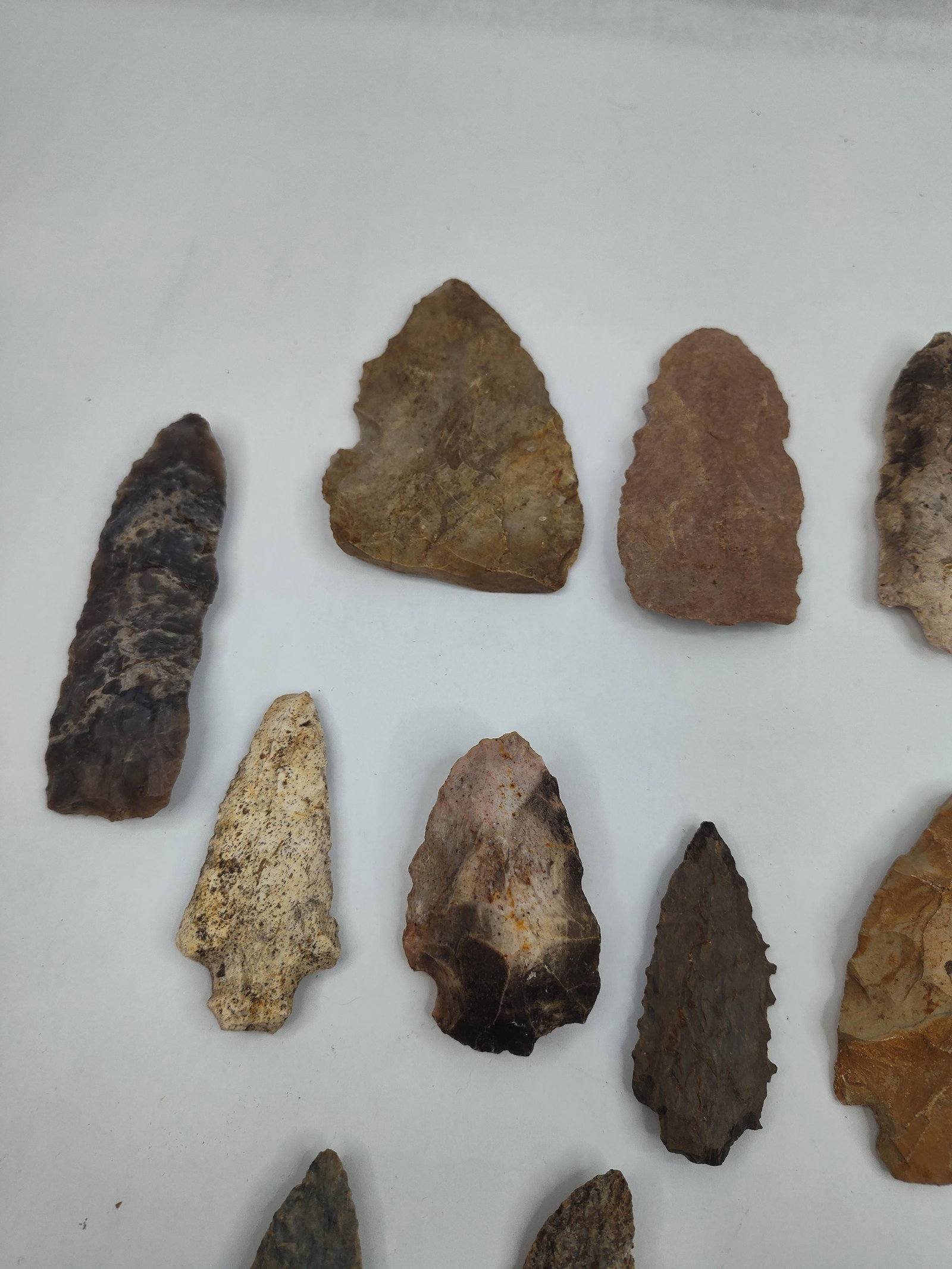 N. American Stone Projectile Points Set - 2