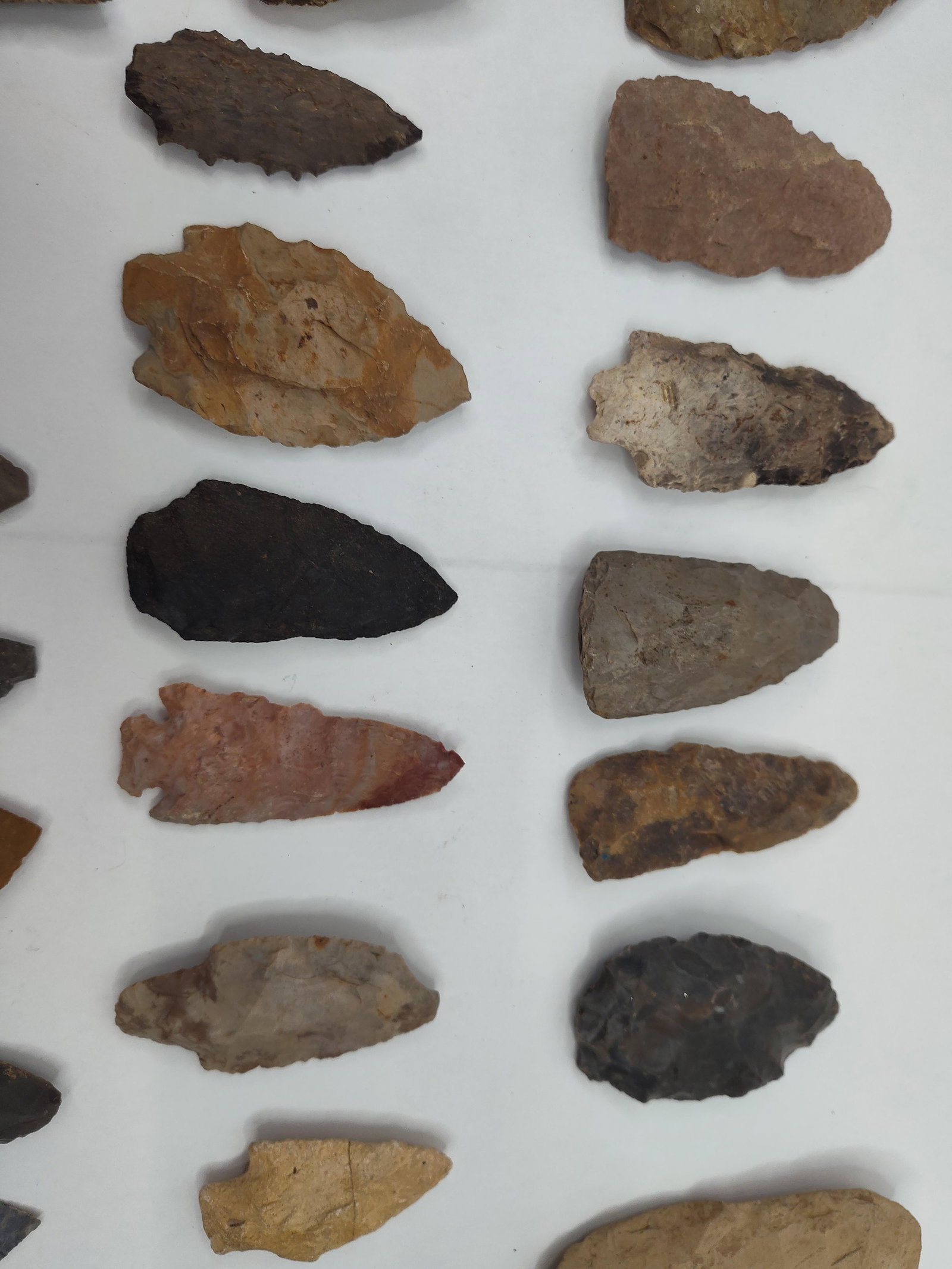 N. American Stone Projectile Points Set - 3