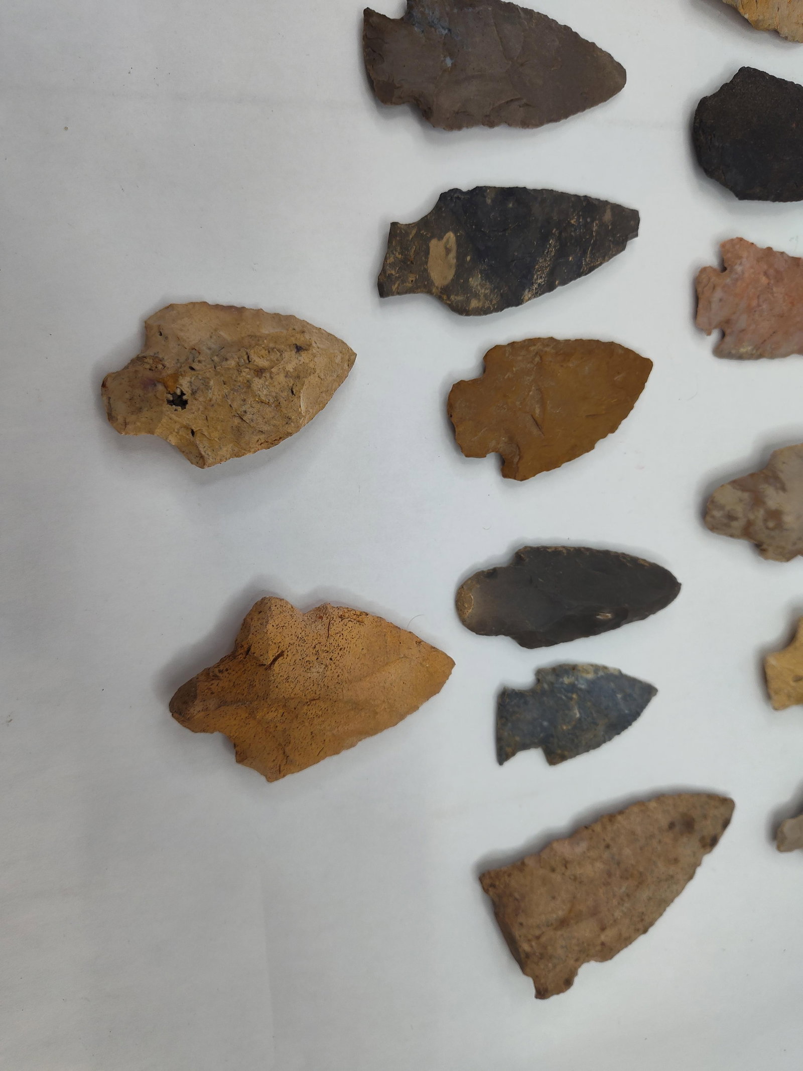 N. American Stone Projectile Points Set - 7