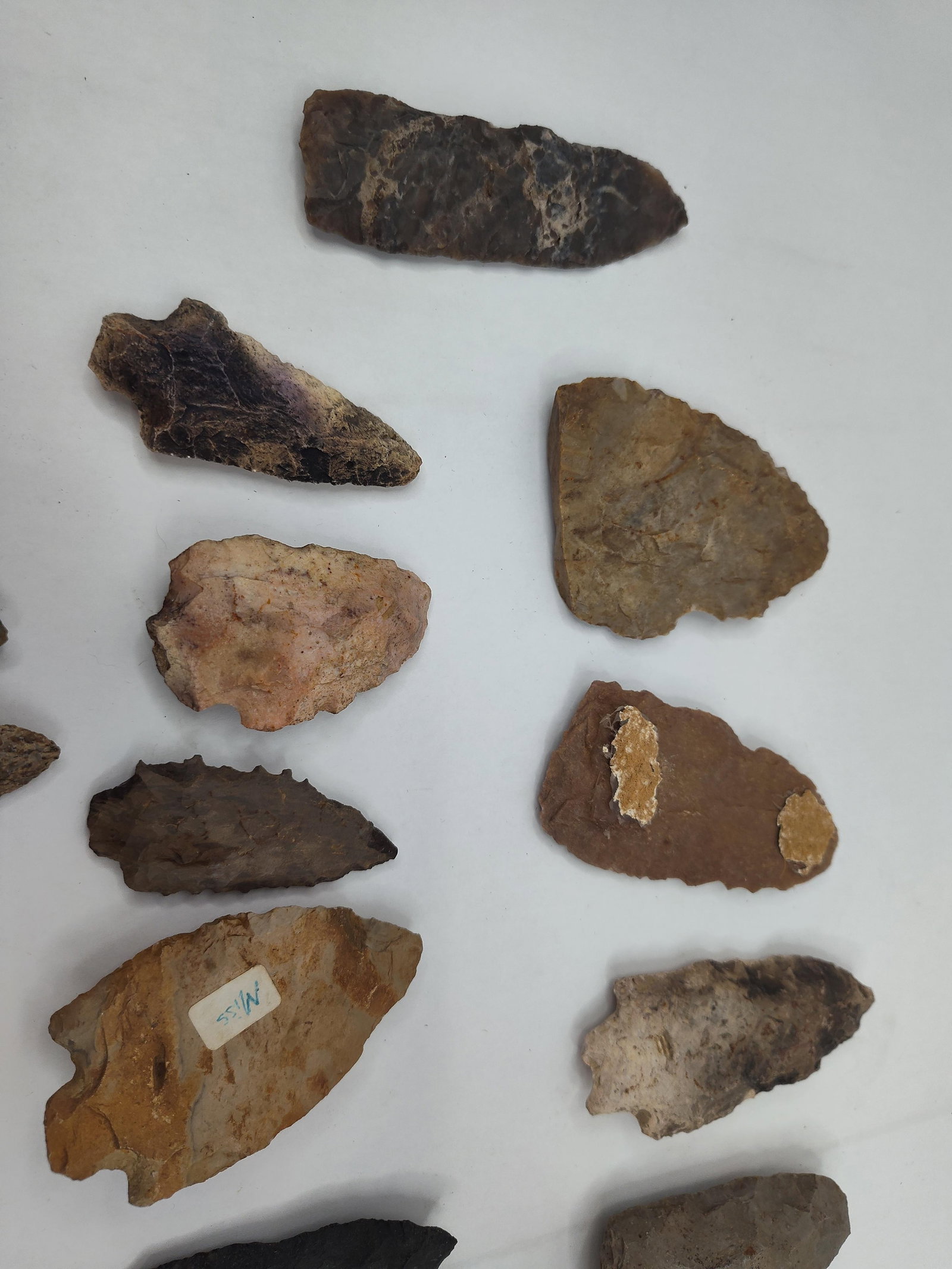 N. American Stone Projectile Points Set - 8
