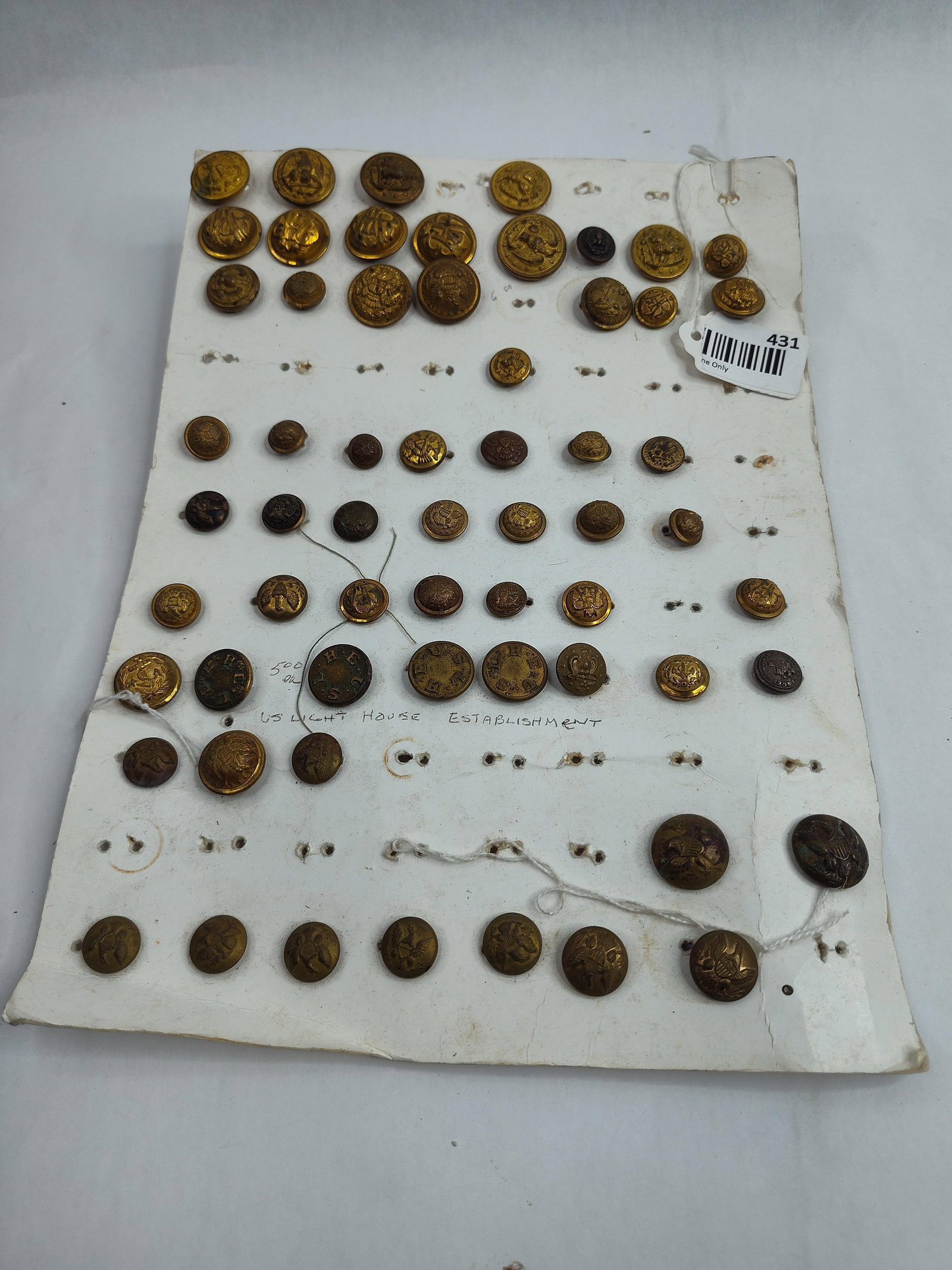 US Military & Civil Service Buttons (1 of 9)