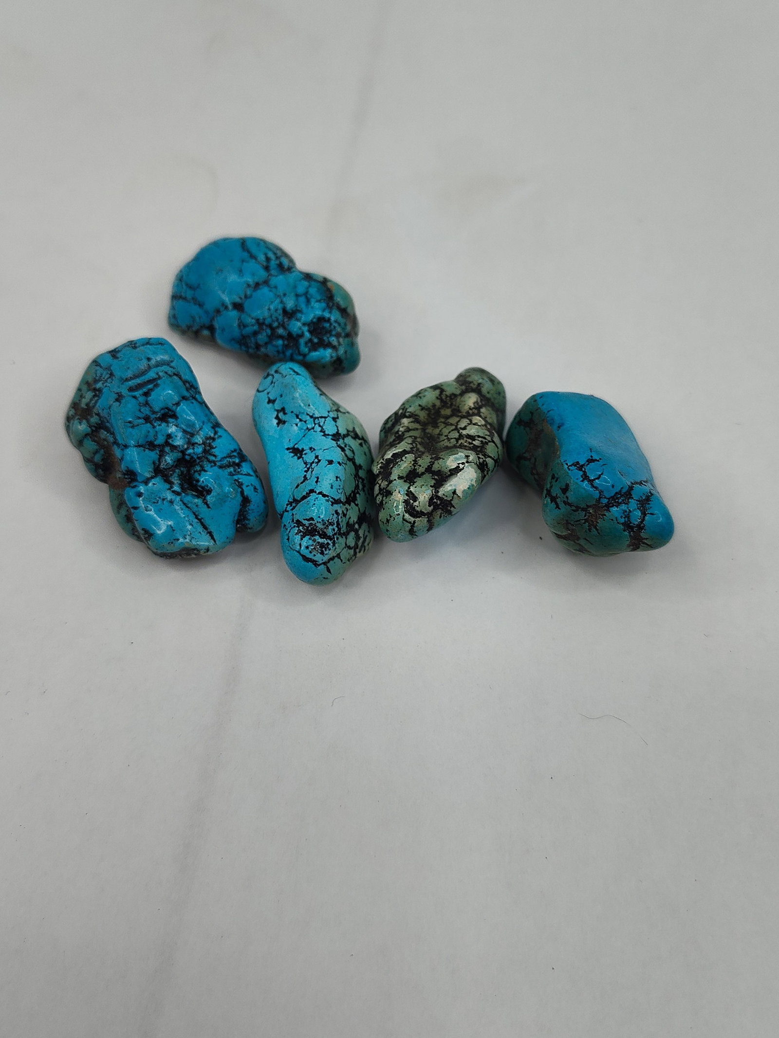 Set Polished Turquoise Nuggets (1 of 6)
