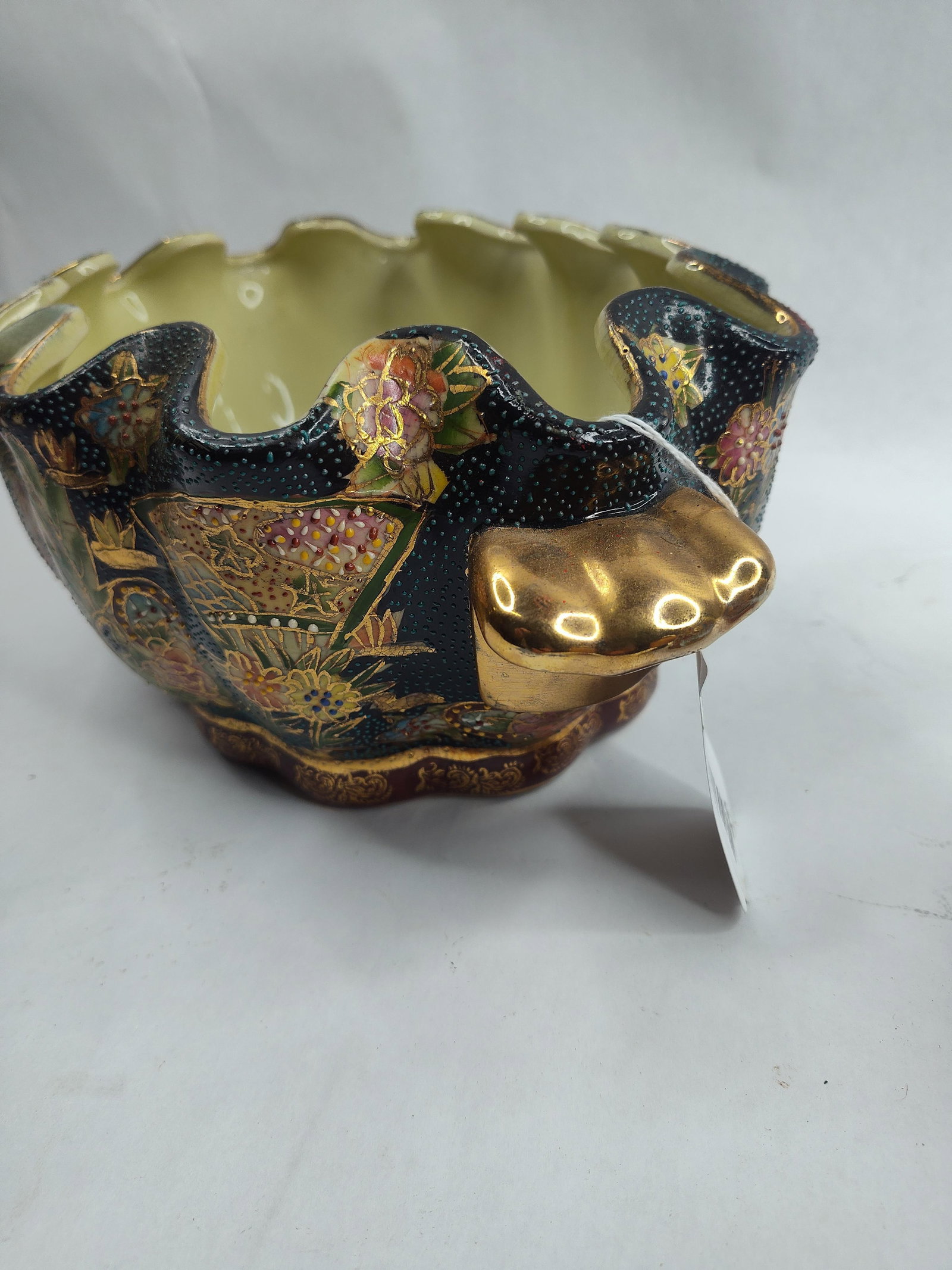 Set 3 Ceramic Vessels, Attic & Moriage - 11