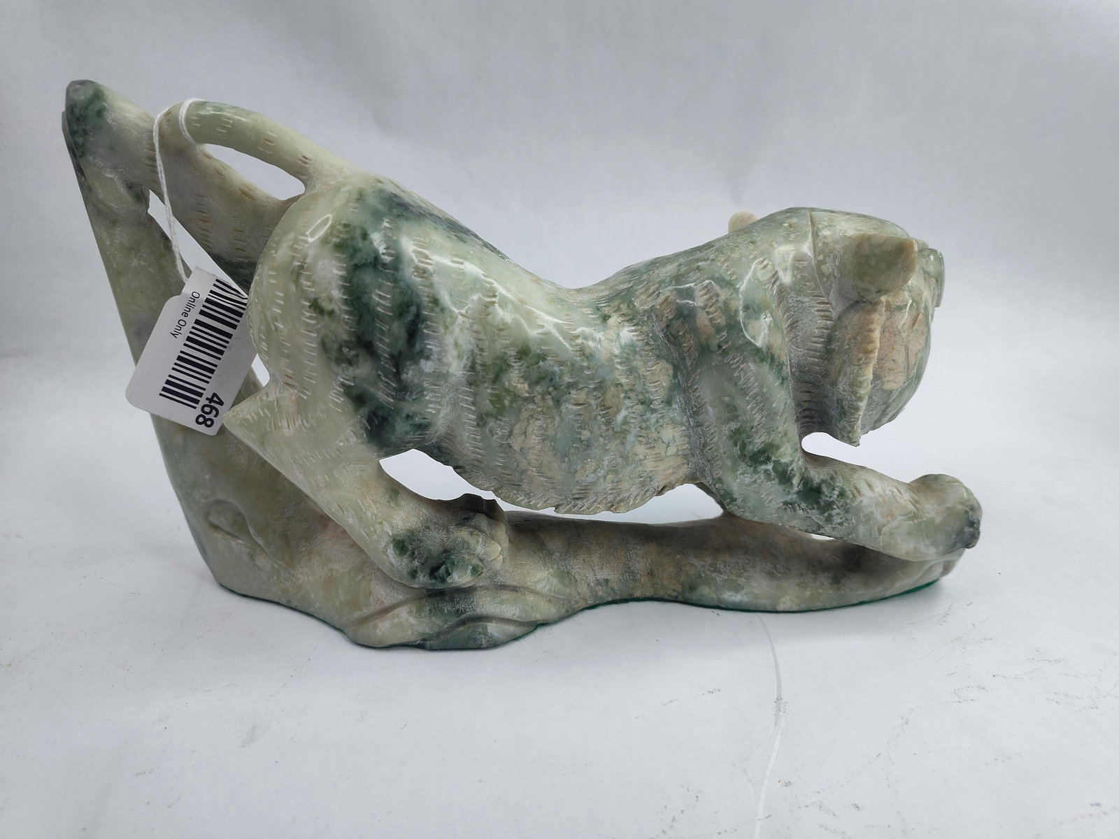 Stone Tiger Sculpture - 4