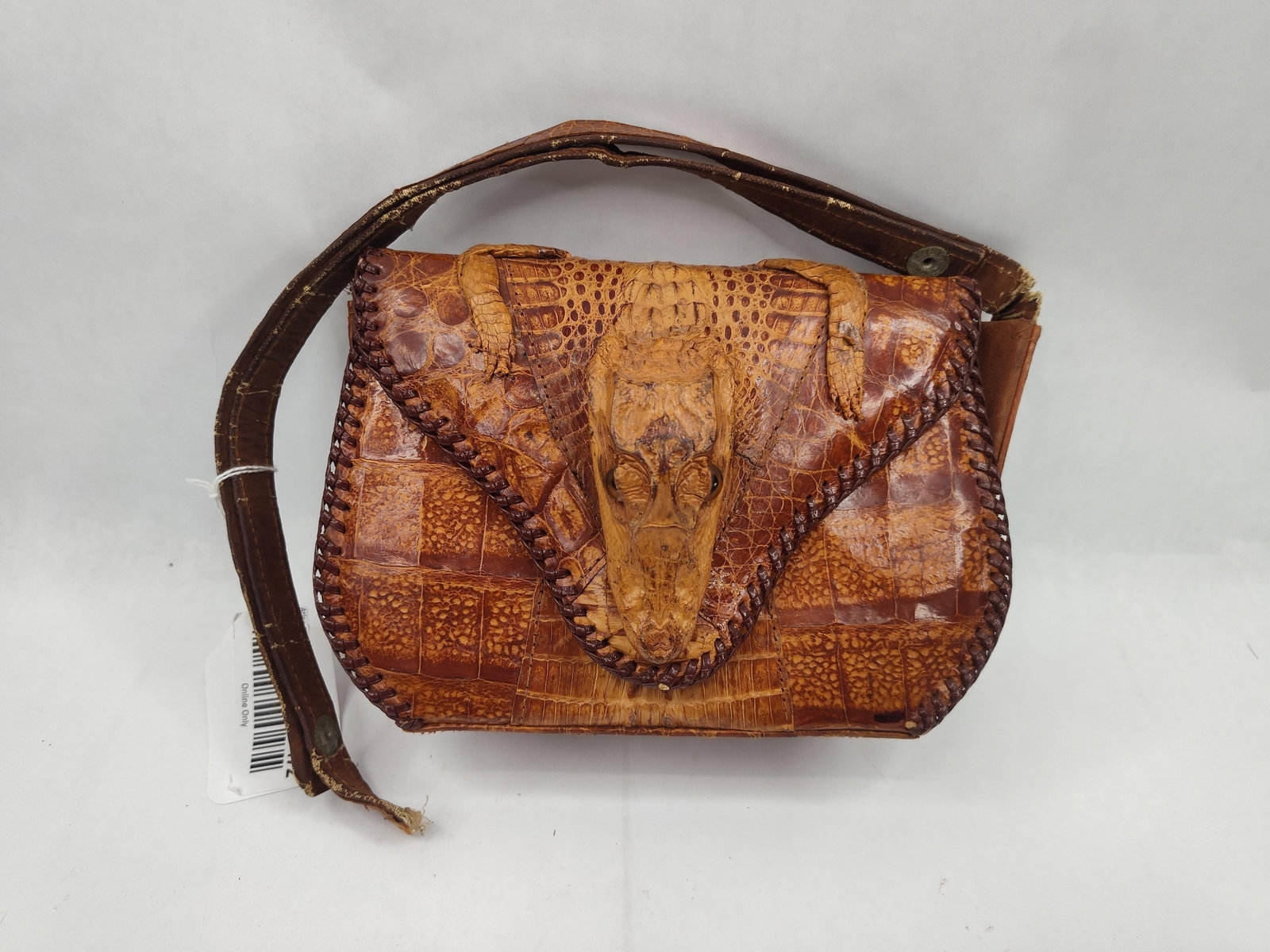 Cuban Hornback Alligator Handbag (1 of 5)