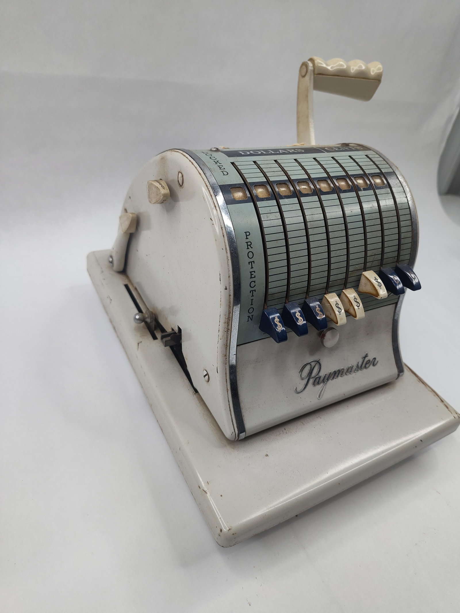 Paymaster X-2000 Check Writer w/ Keys - 4