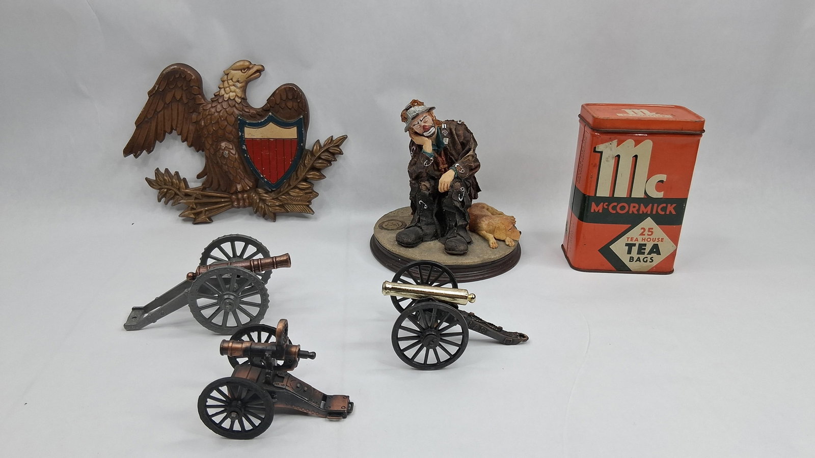 Set of Die-Cast Cannons & Objects (1 of 12)