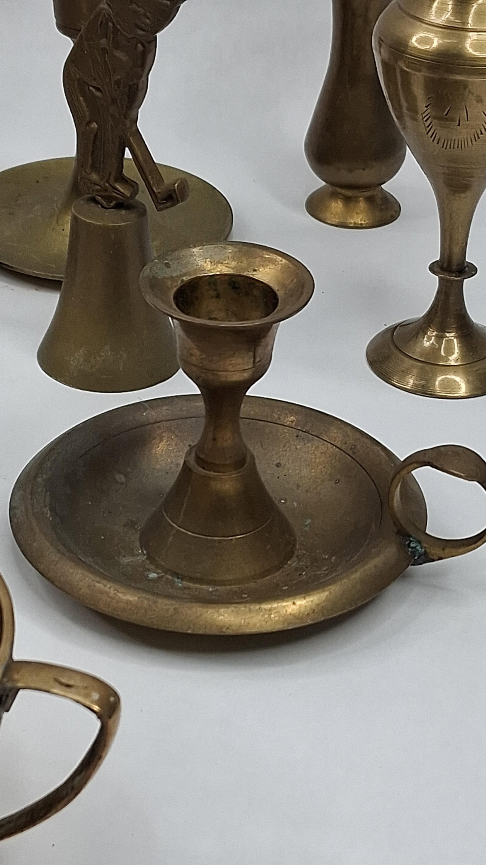 Brass & Enamel Tableware & Hardware - 4