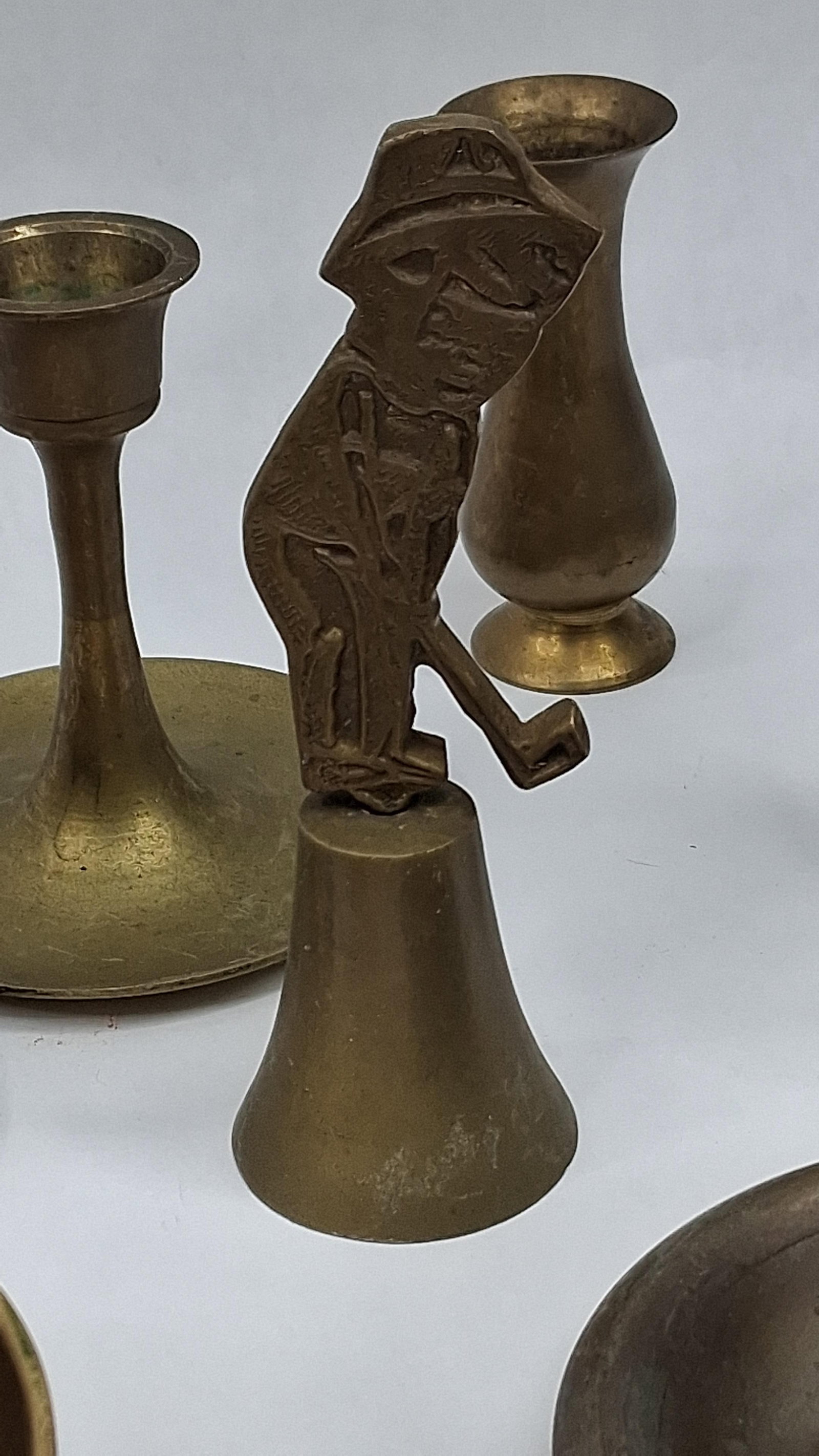 Brass & Enamel Tableware & Hardware - 5
