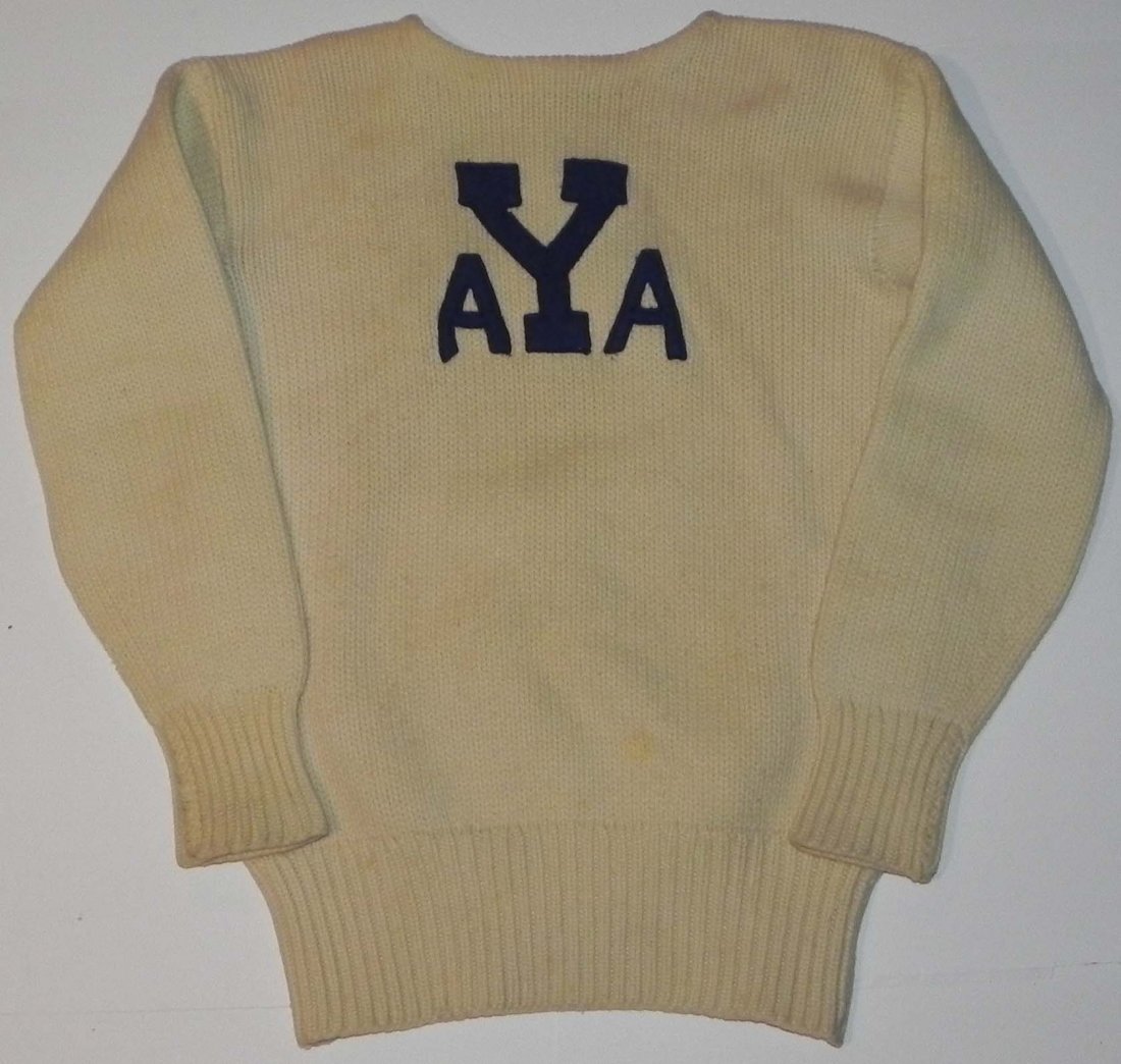 1930's Yale University Spalding Brand Baseball Sweater (1 of 5)