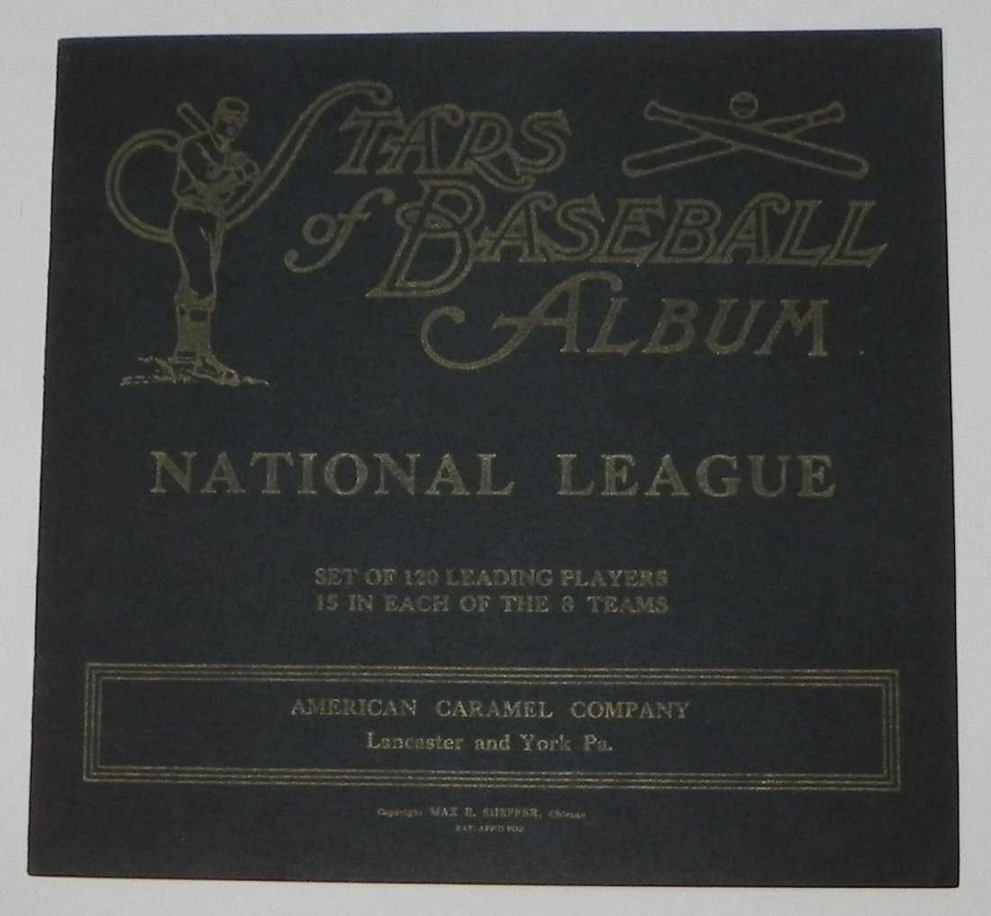 1921 E120 American Caramel Co Baseball Card Album (1 of 7)