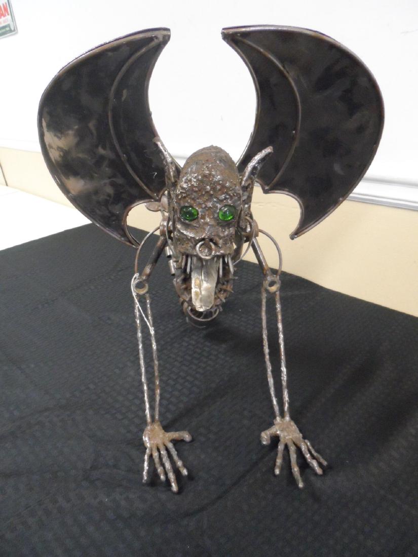 Terry Nelson Metal Folk Art Gargoyle Jun 23, 2017 Ole Hound Auction