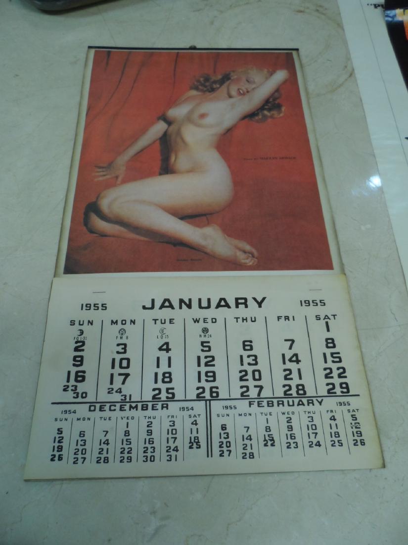 Reproduction 1955 Marilyn Monroe Calendar (1 of 3)